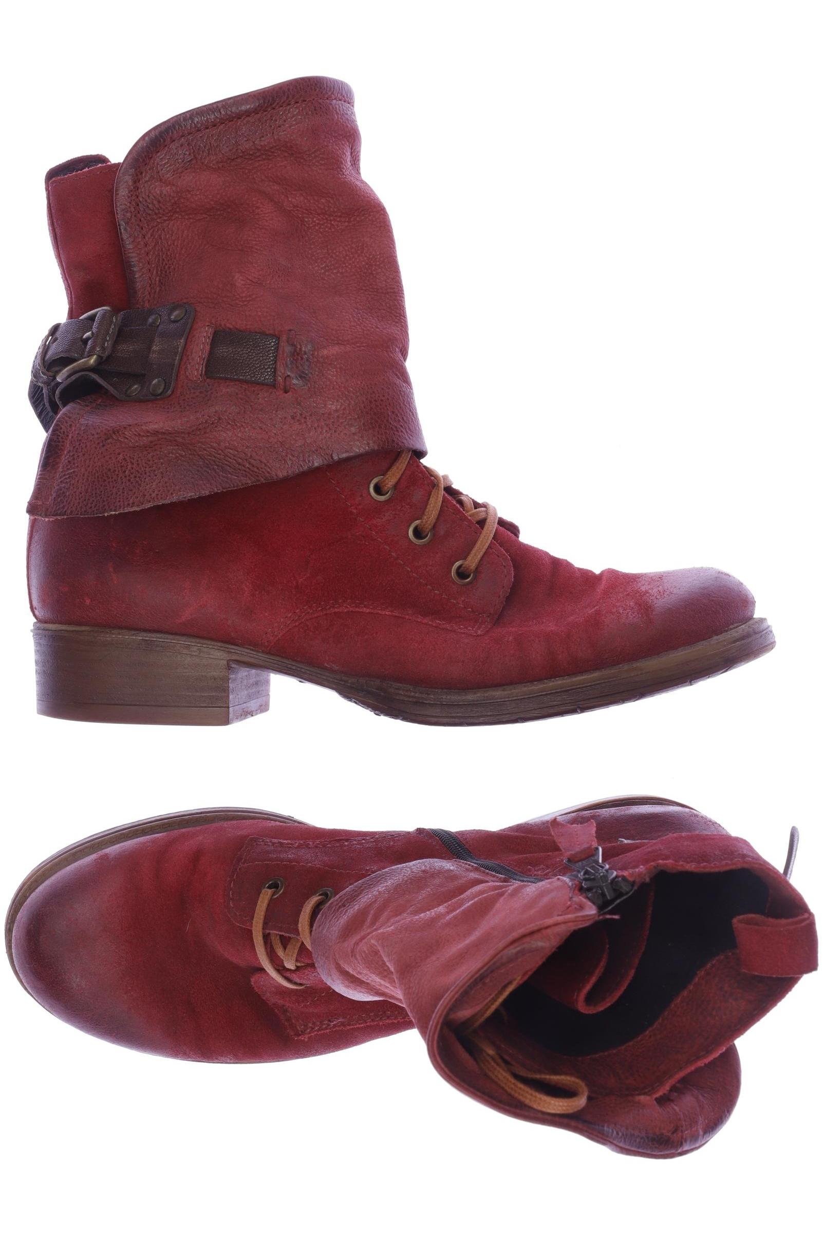 

Mjus Damen Stiefelette, rot, Gr. 41