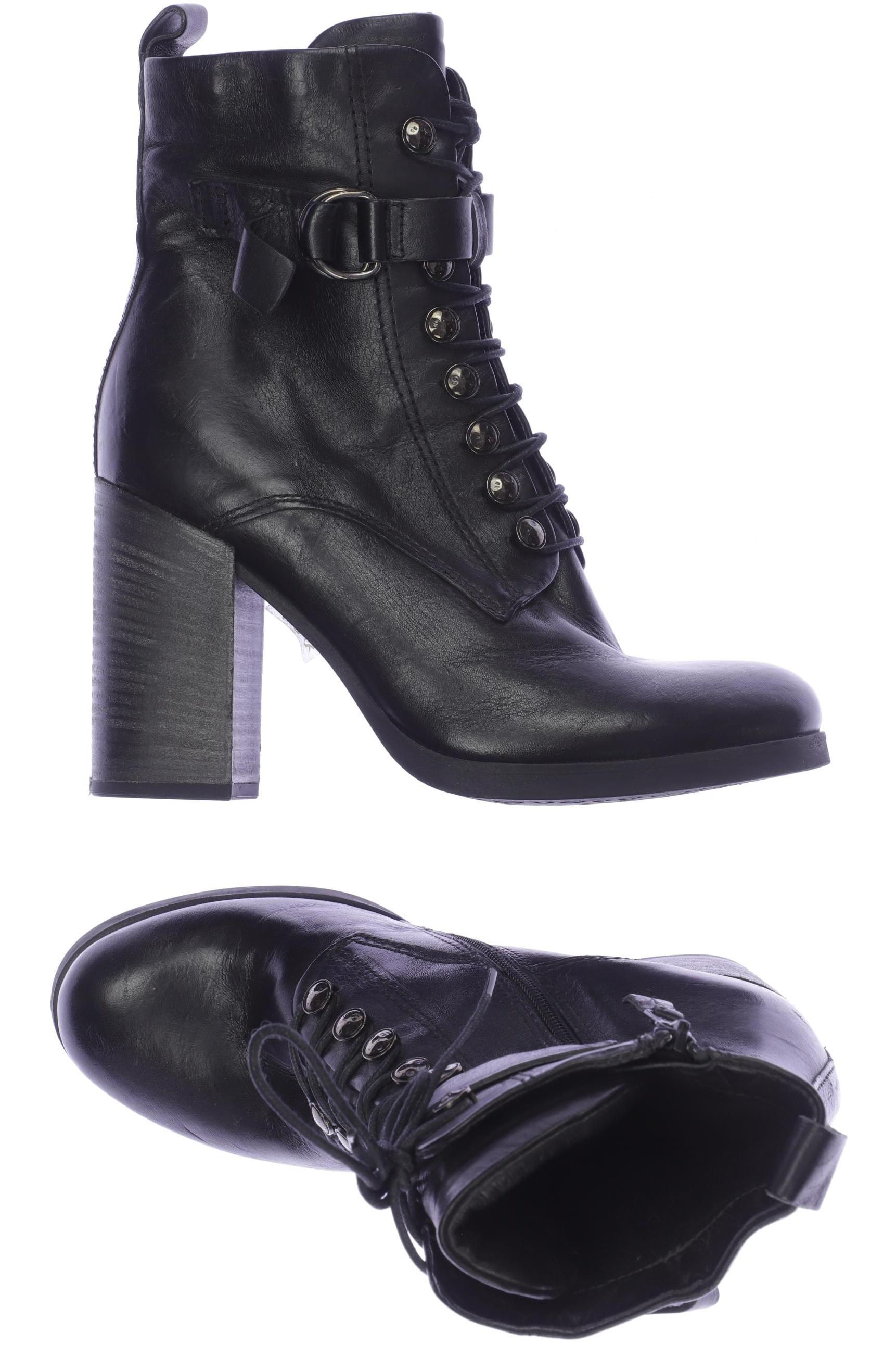

Mjus Damen Stiefelette, schwarz, Gr. 39