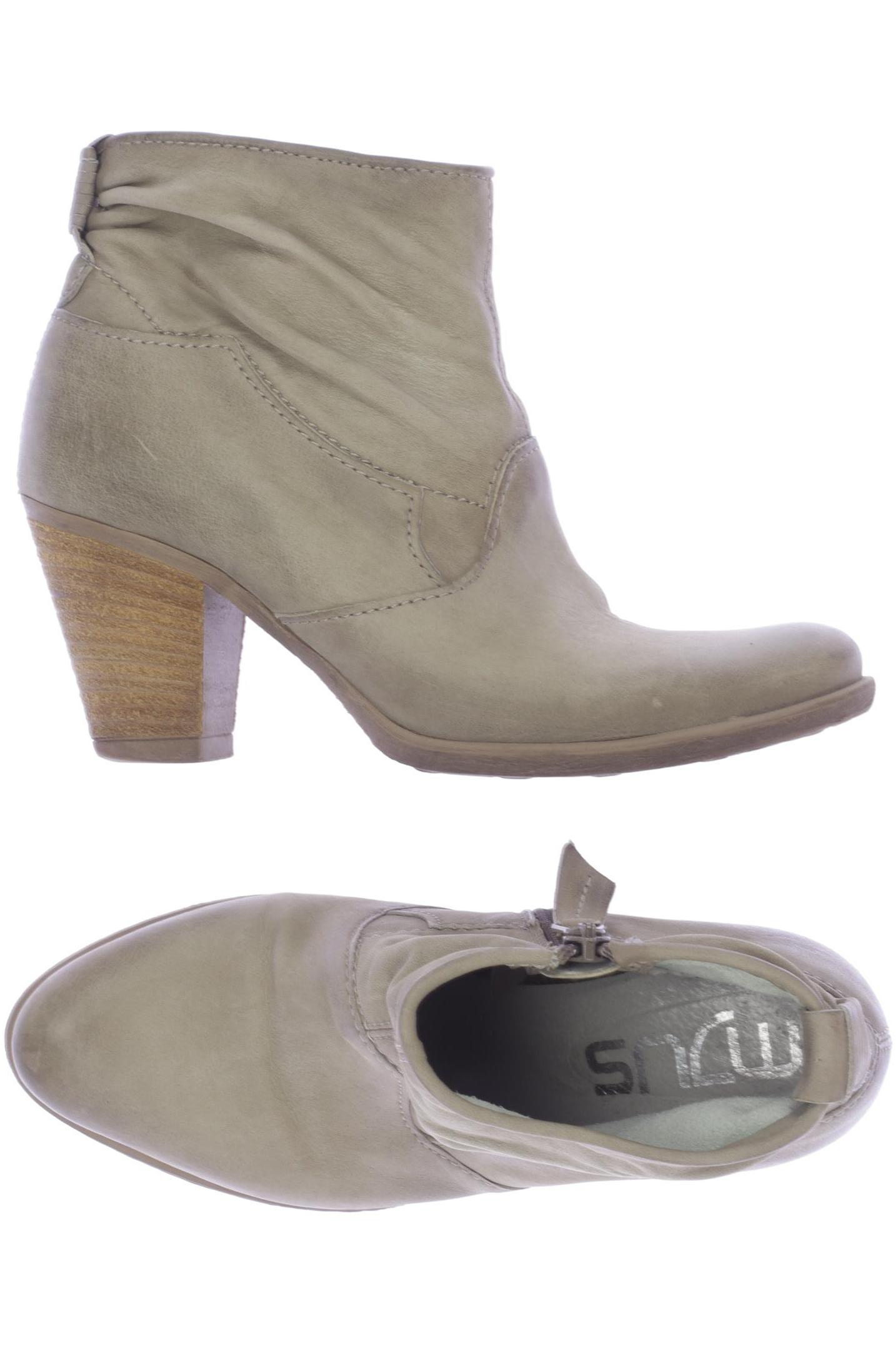 

Mjus Damen Stiefelette, beige, Gr. 36