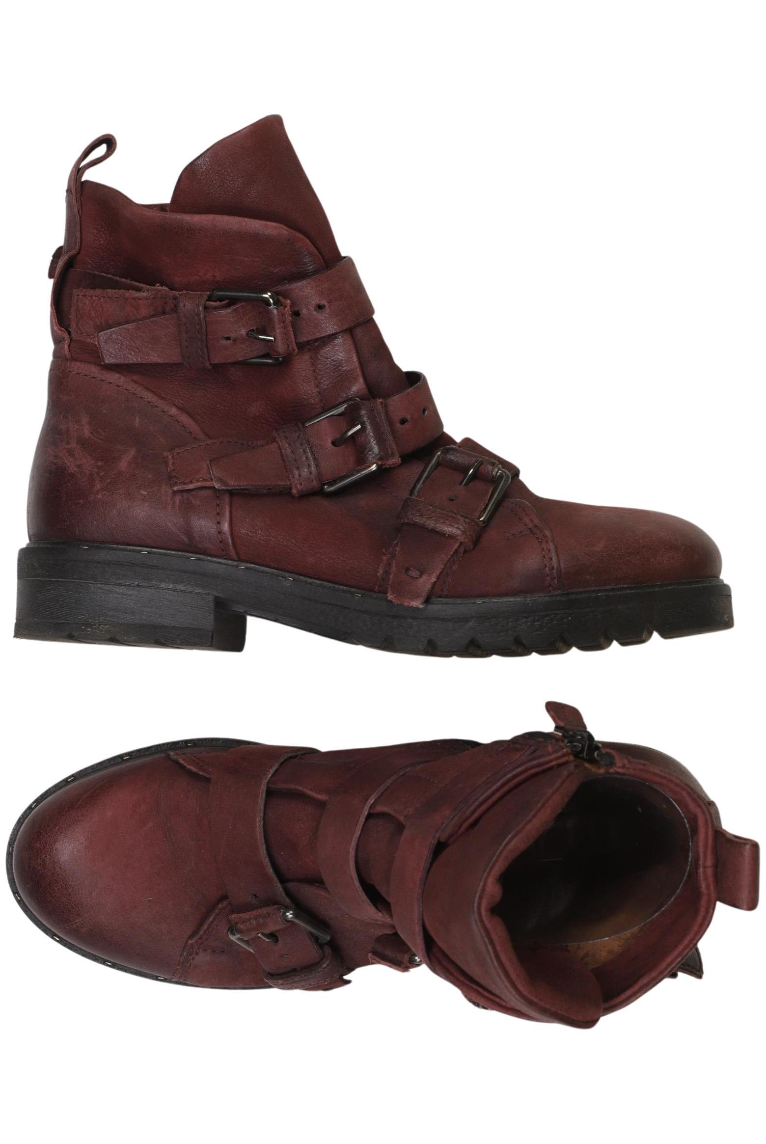 

Mjus Damen Stiefelette, bordeaux, Gr. 38