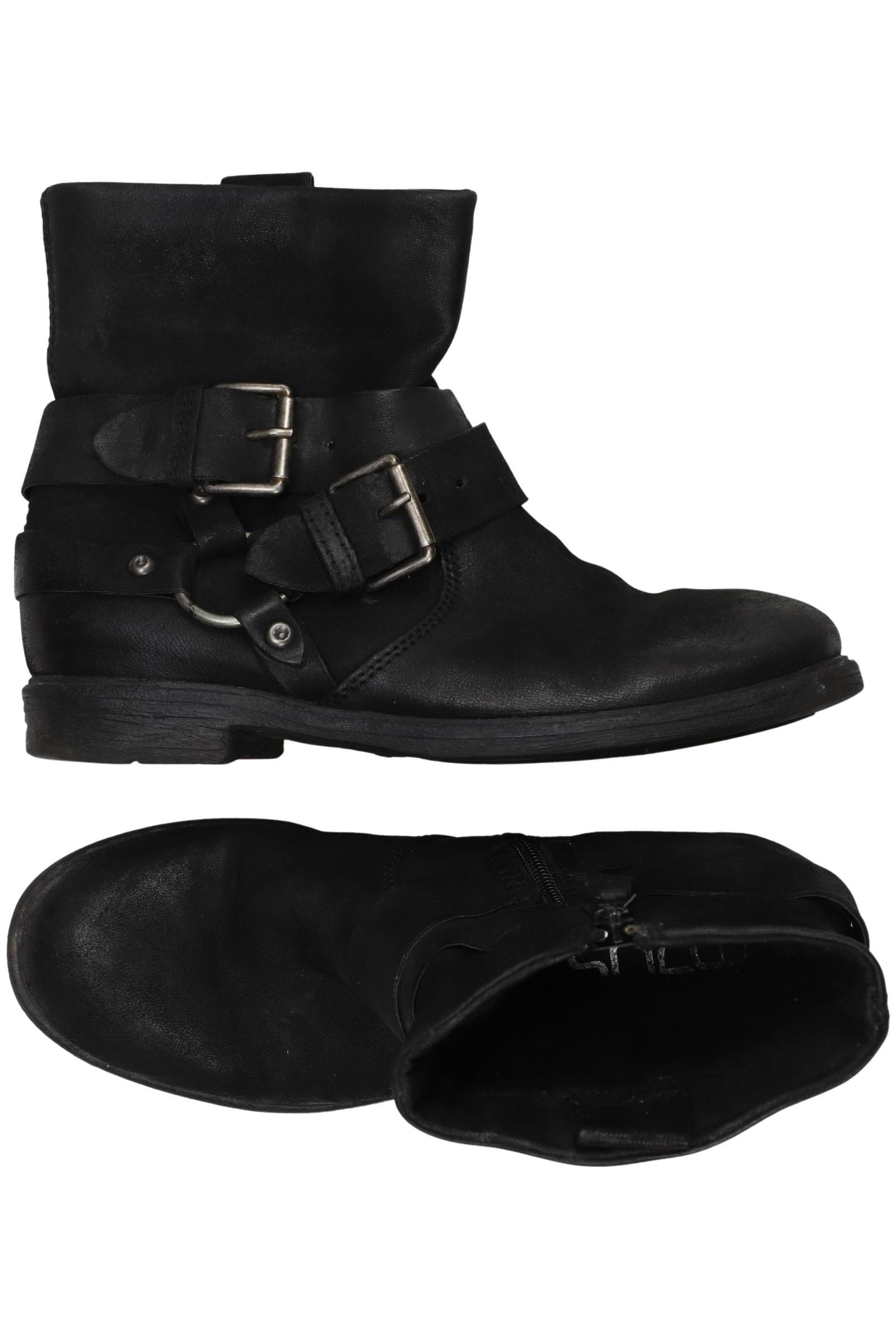 

Mjus Damen Stiefelette, schwarz, Gr. 39