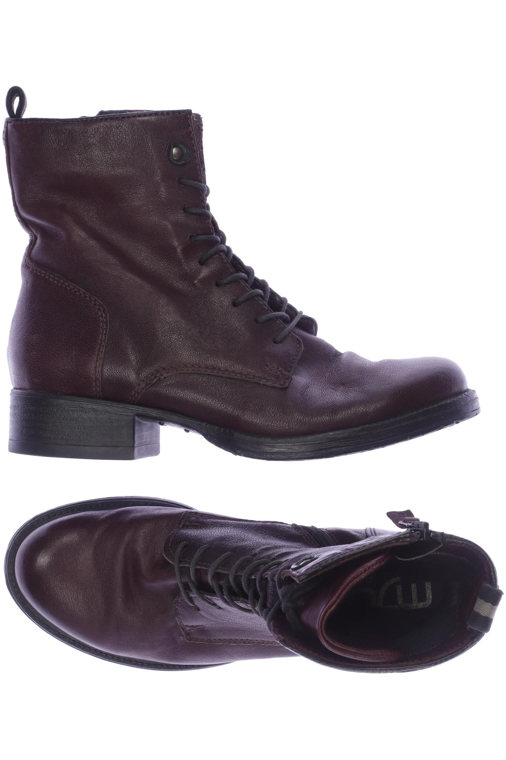 

Mjus Damen Stiefelette, bordeaux, Gr. 37