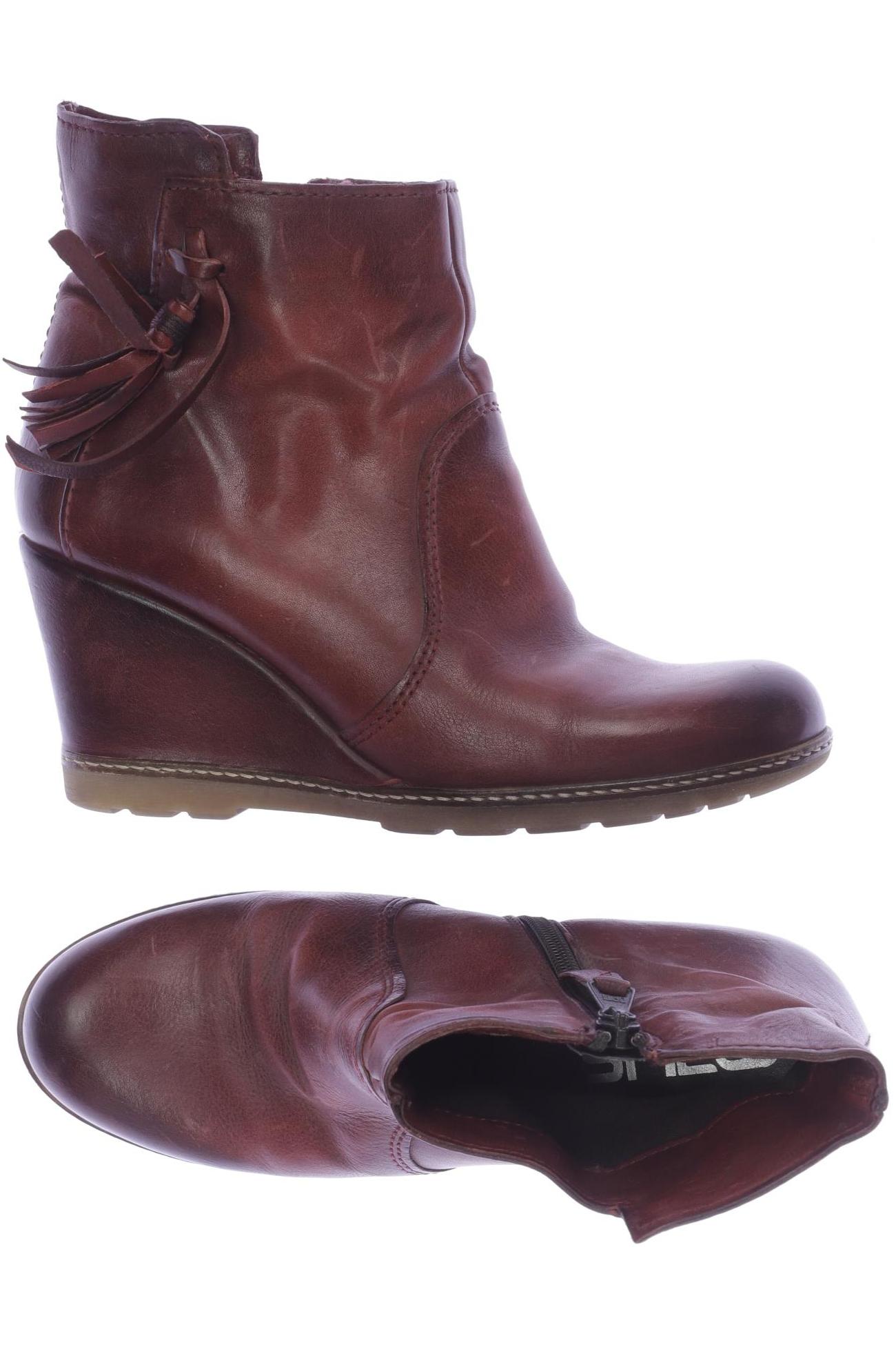 

Mjus Damen Stiefelette, bordeaux, Gr. 38