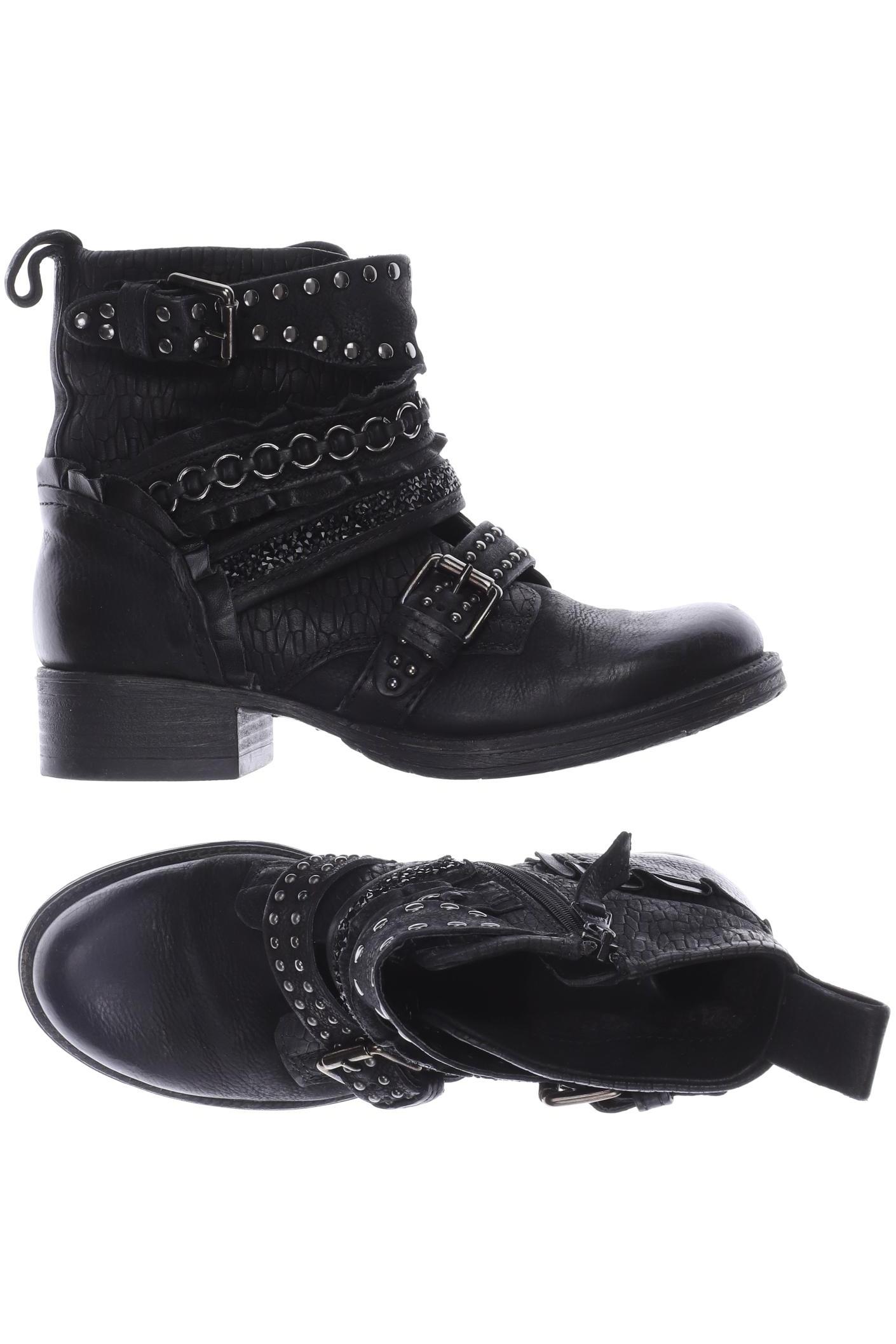 

Mjus Damen Stiefelette, schwarz