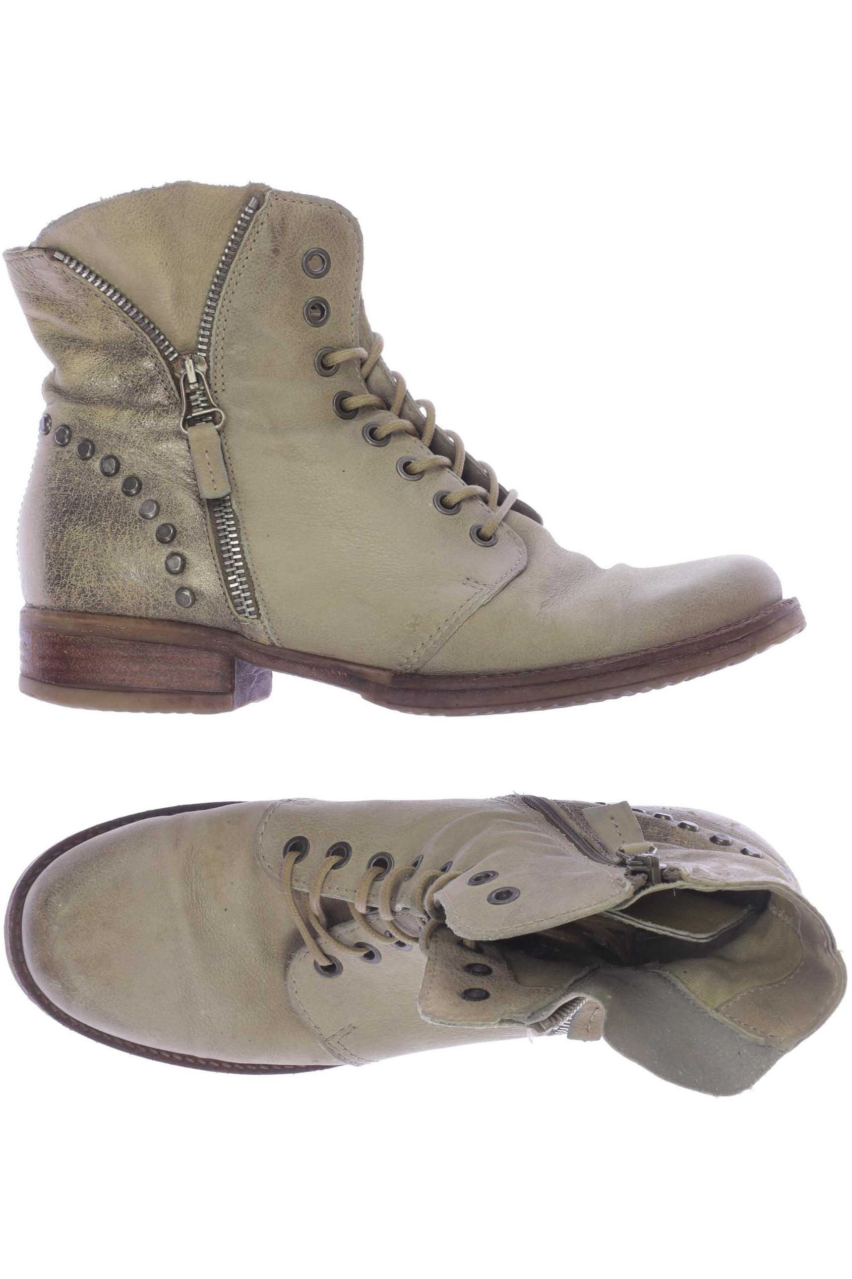 

Mjus Damen Stiefelette, beige, Gr. 39