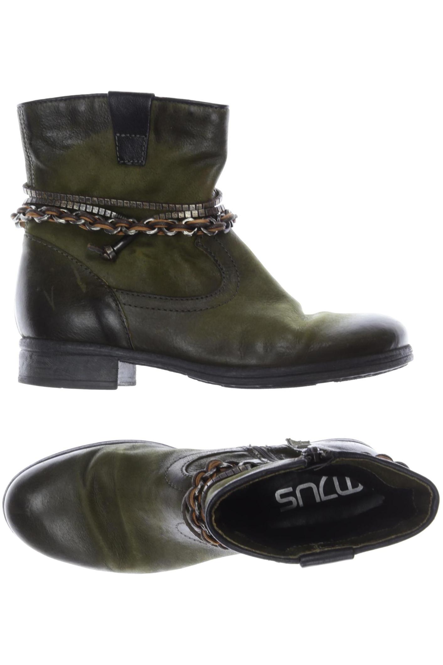 

Mjus Damen Stiefelette, grün, Gr. 38