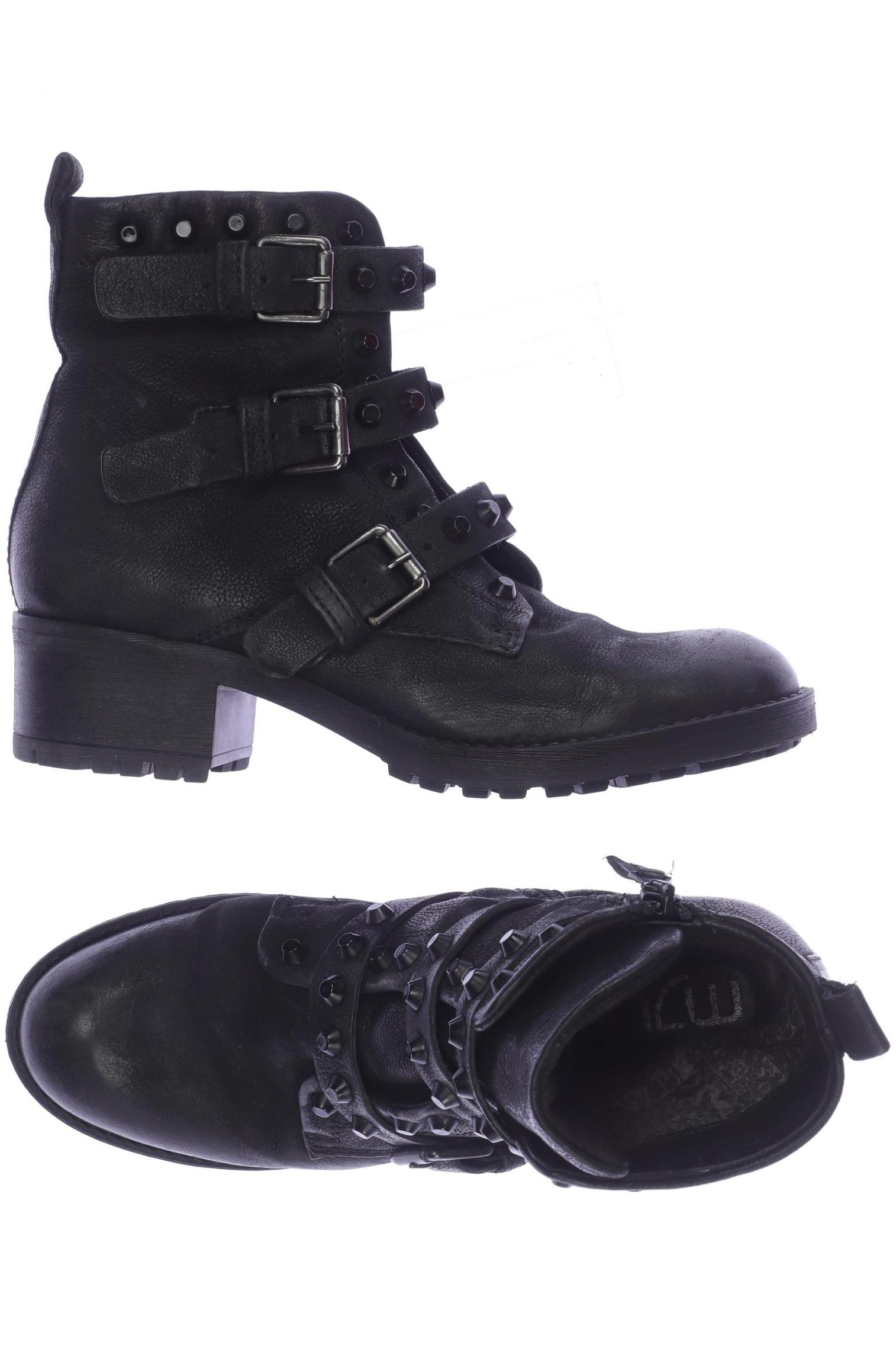 

Mjus Damen Stiefelette, schwarz, Gr. 39