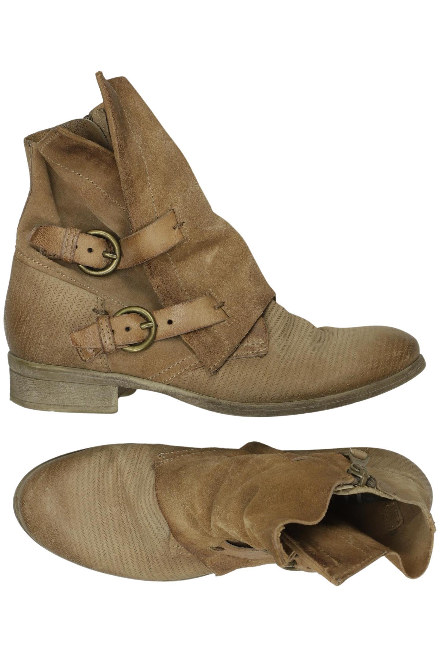 

Mjus Damen Stiefelette, beige, Gr. 38