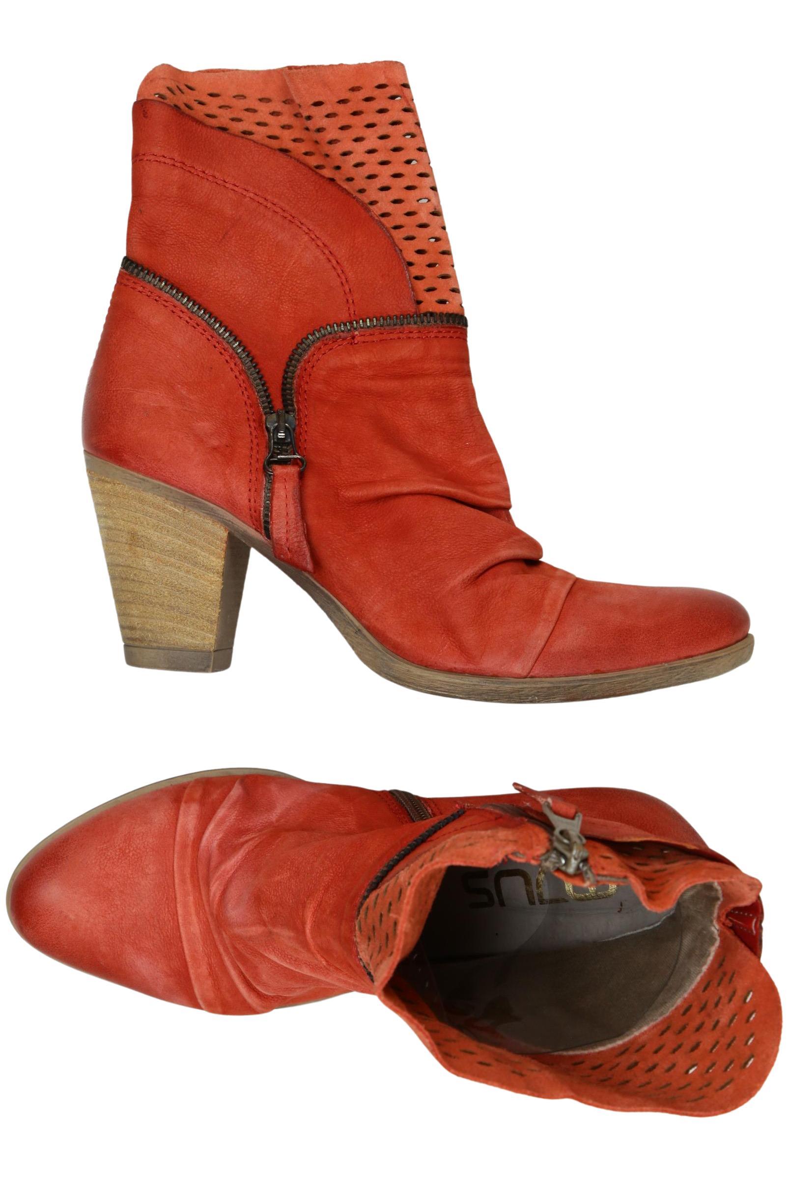 

Mjus Damen Stiefelette, rot, Gr. 40