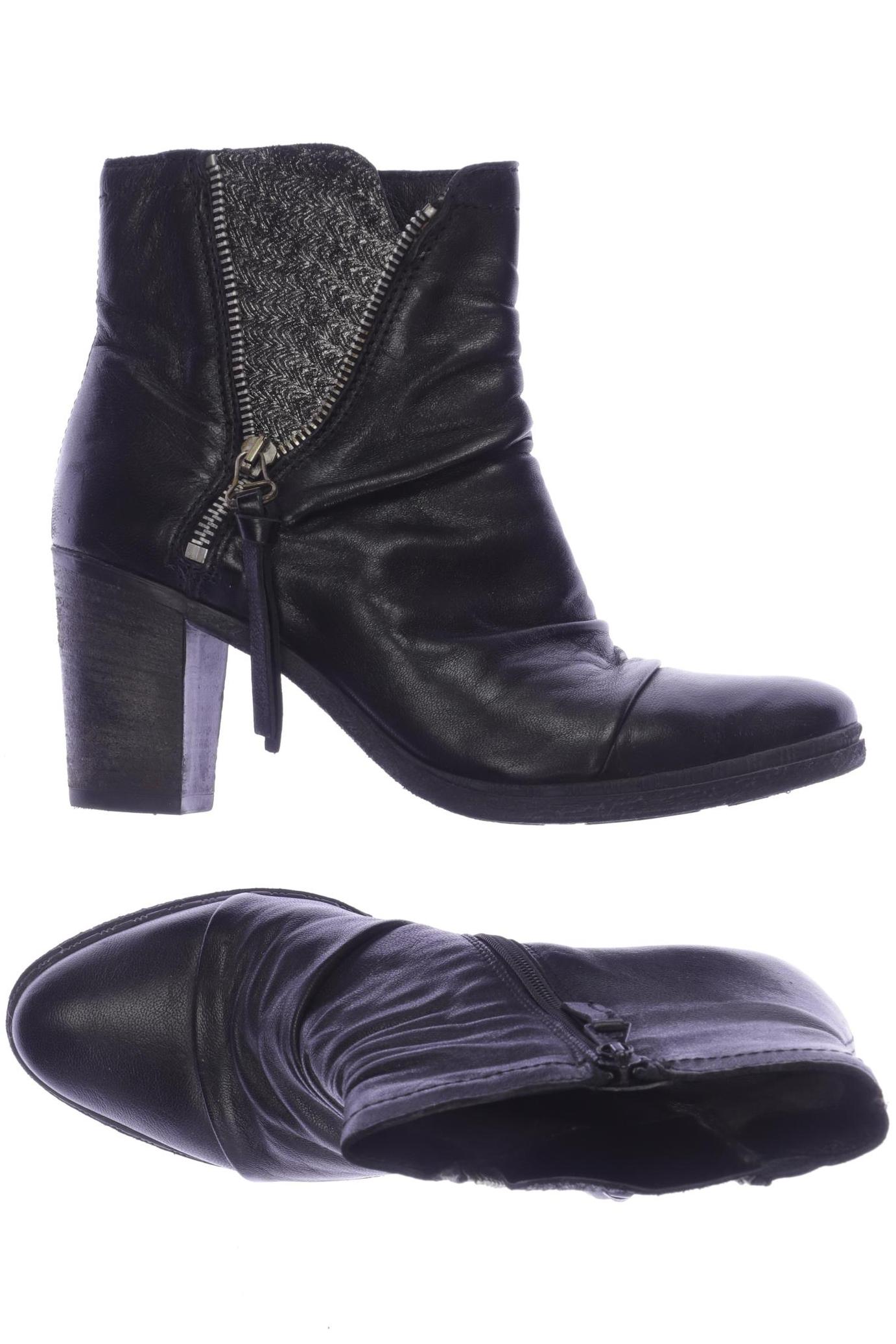 

Mjus Damen Stiefelette, schwarz, Gr. 39