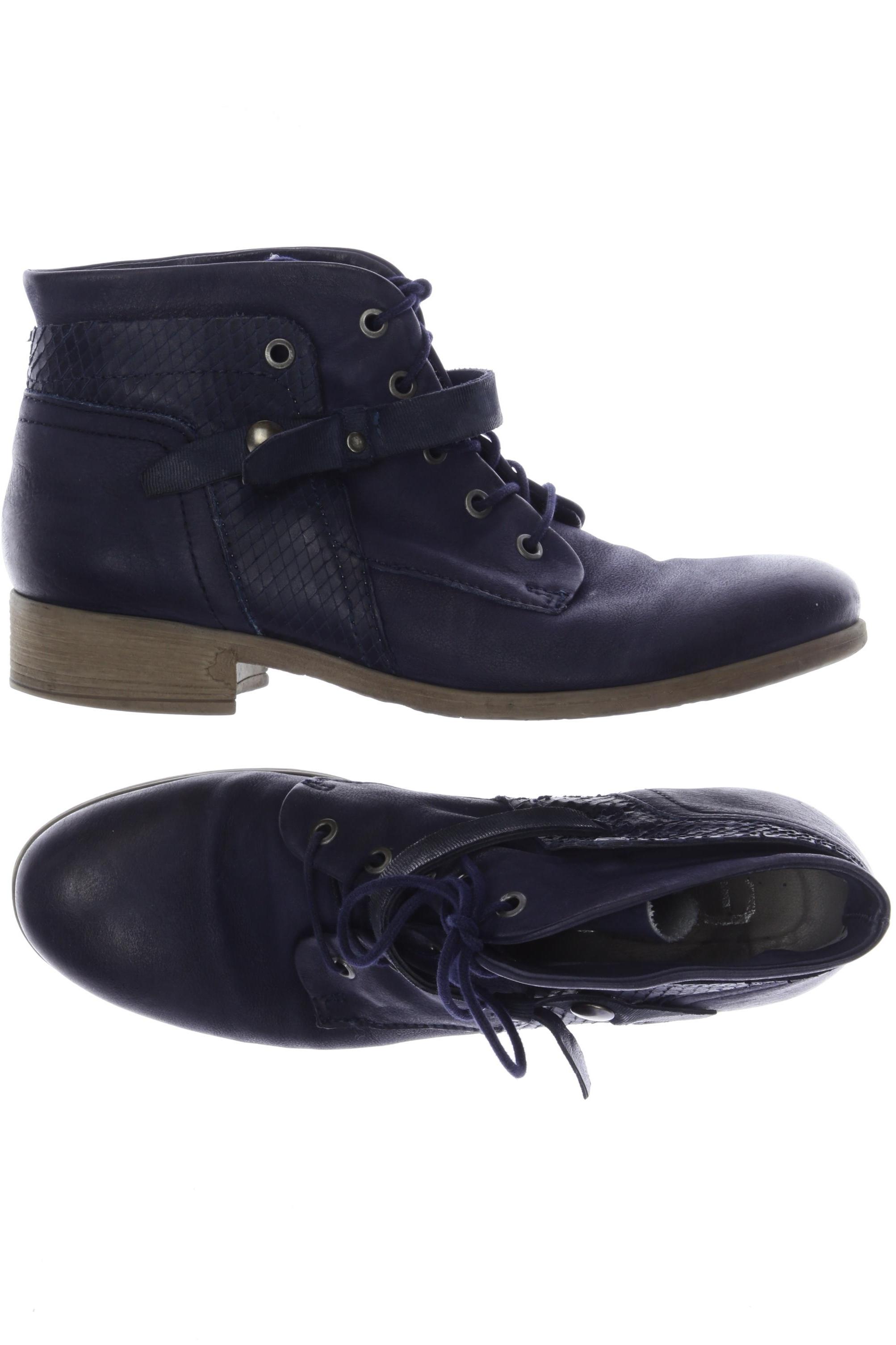 

Mjus Damen Stiefelette, marineblau, Gr. 41