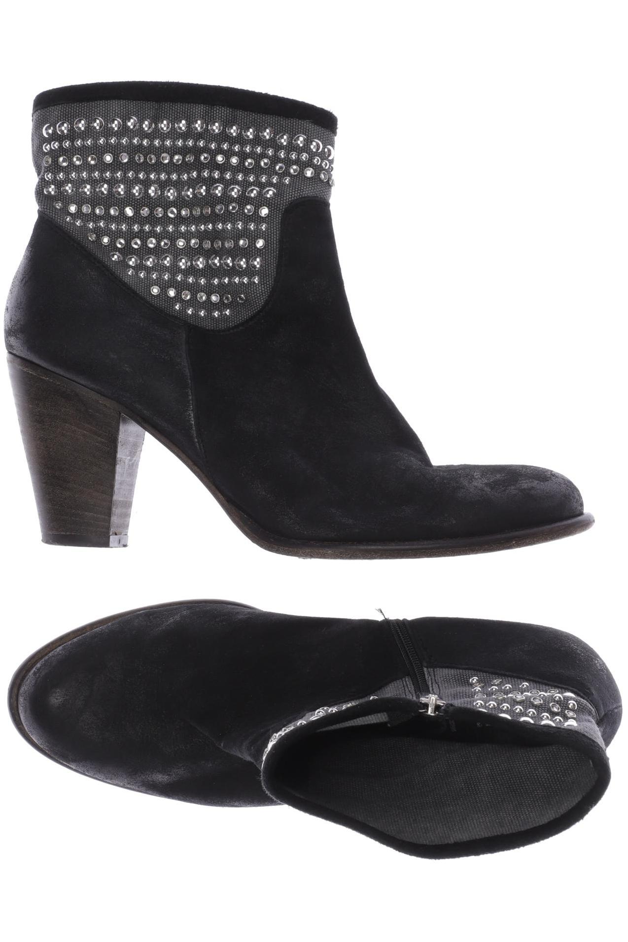 

Mjus Damen Stiefelette, schwarz, Gr. 39