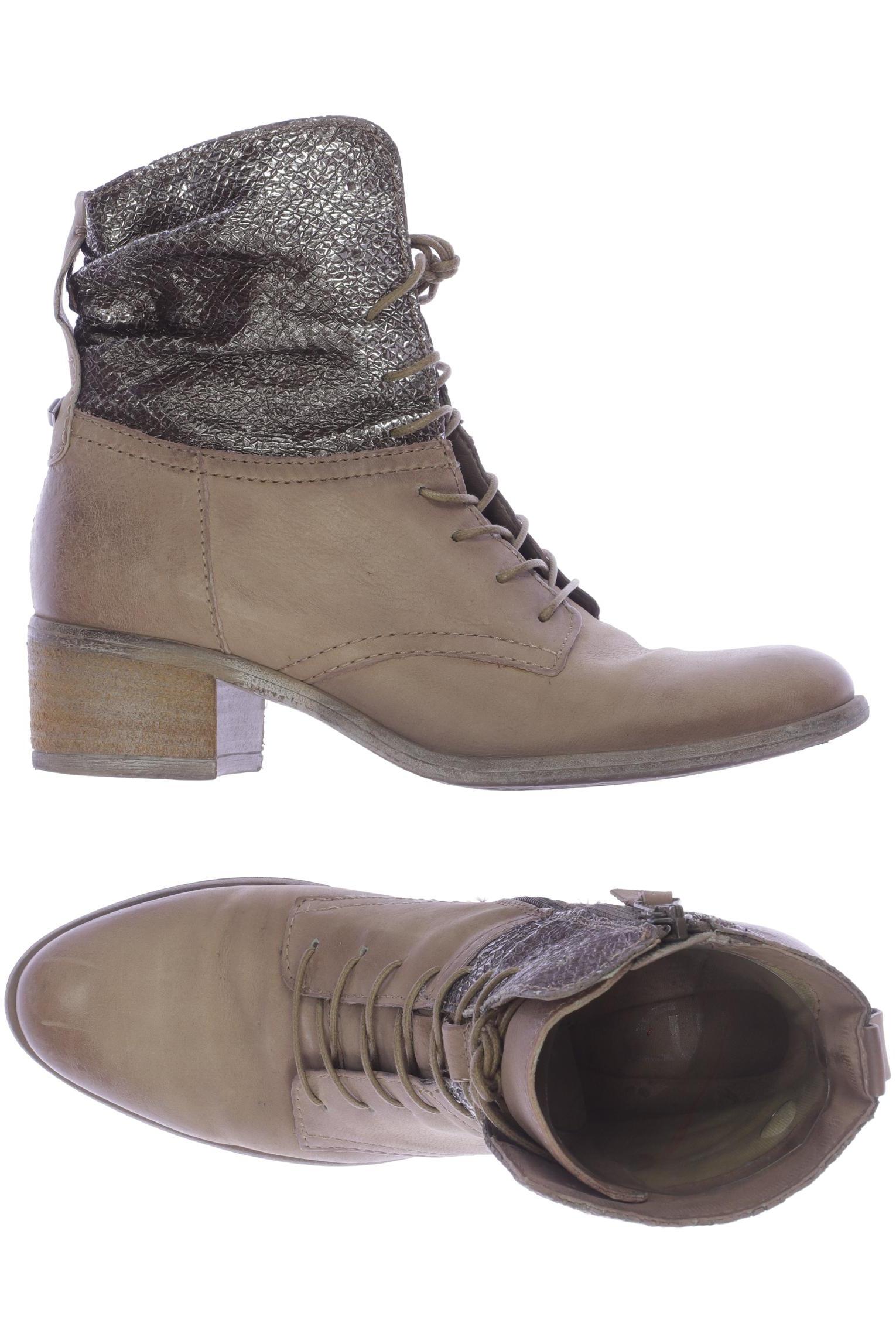 

Mjus Damen Stiefelette, beige, Gr. 38