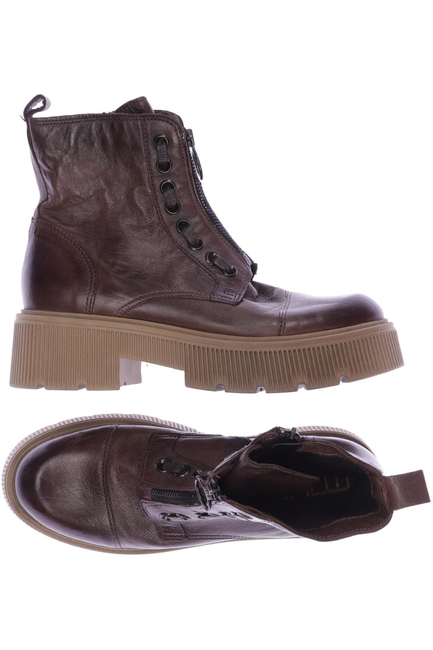 

Mjus Damen Stiefelette, braun, Gr. 40