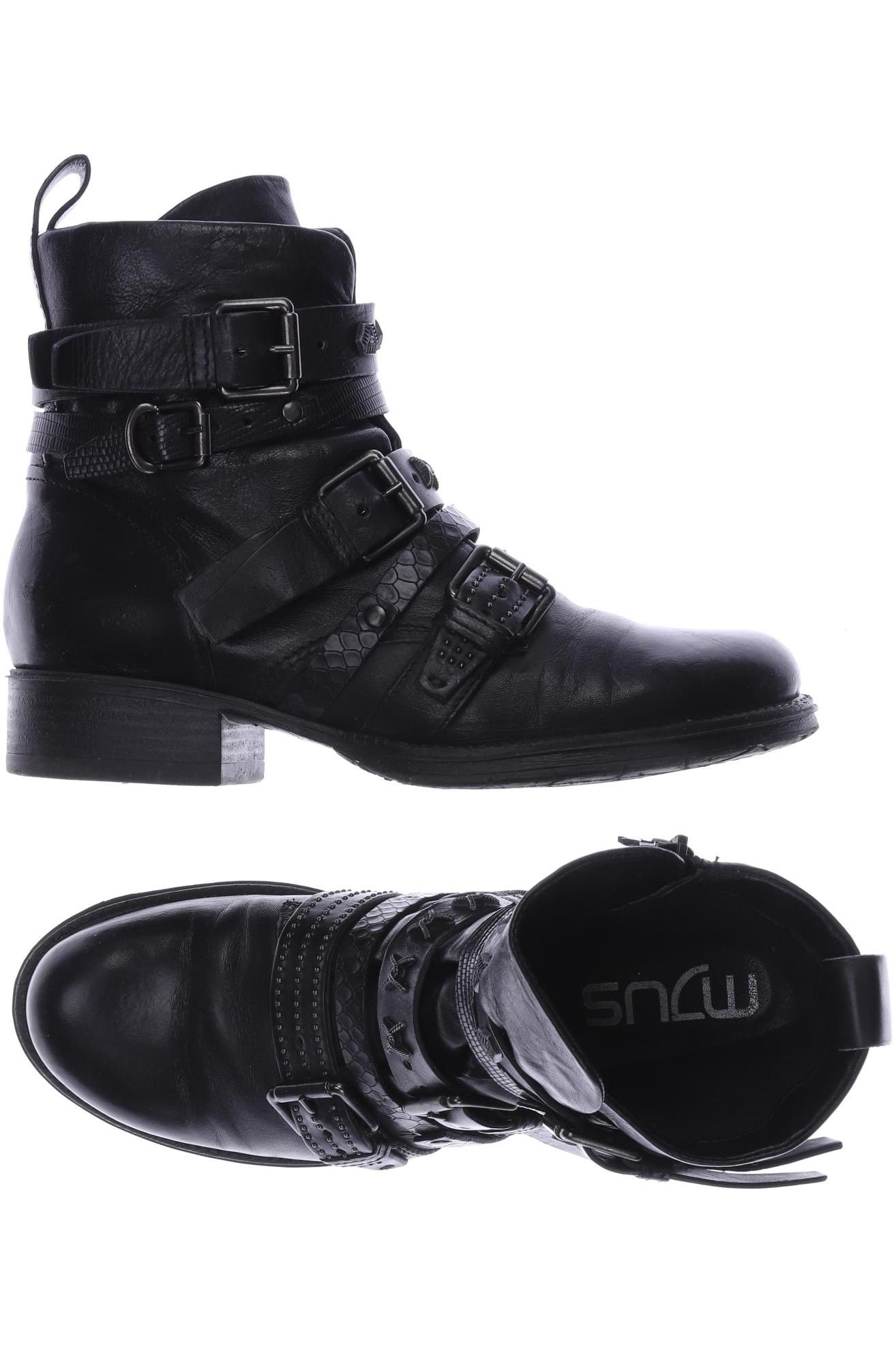 

Mjus Damen Stiefelette, schwarz