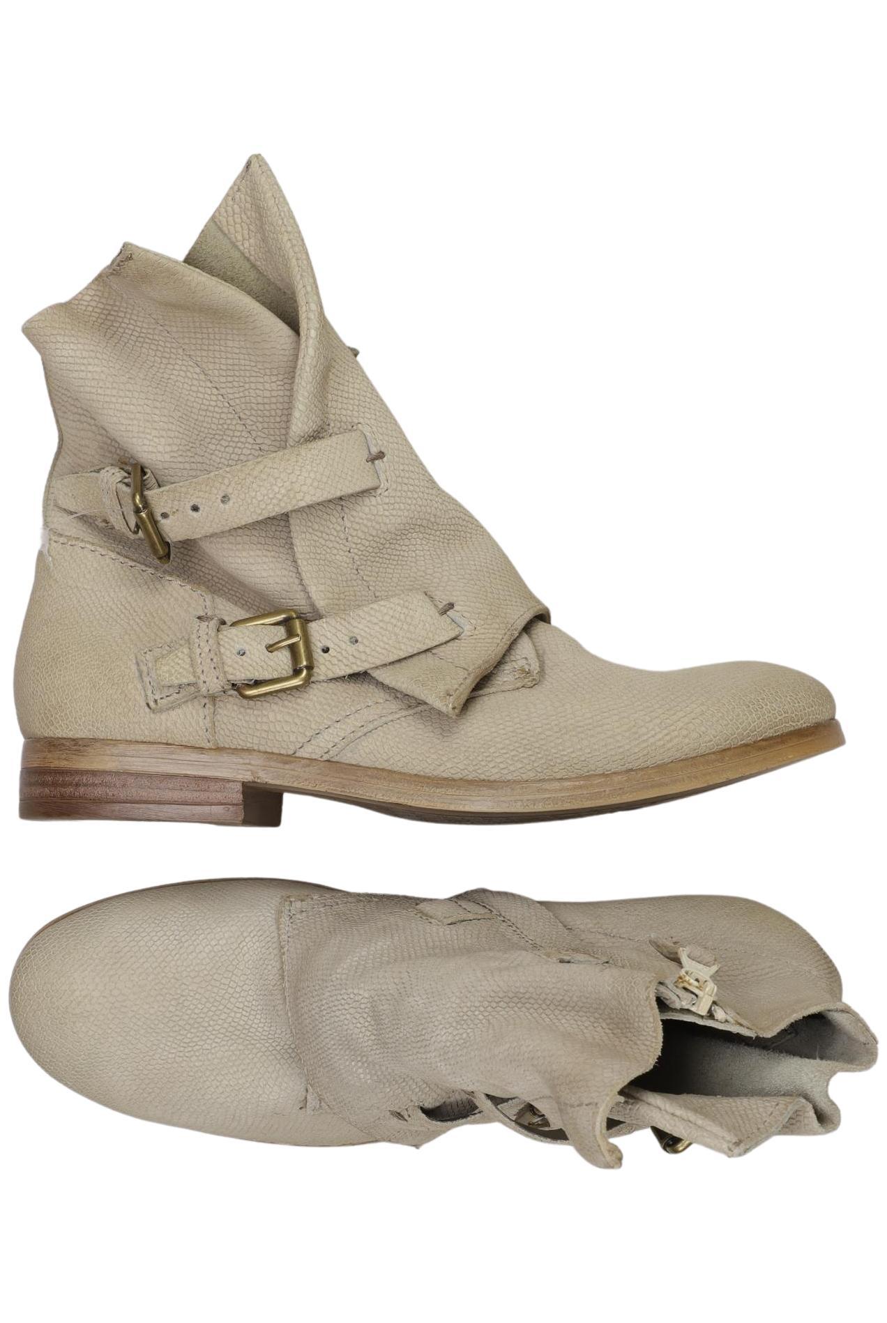 

Mjus Damen Stiefelette, beige, Gr. 38