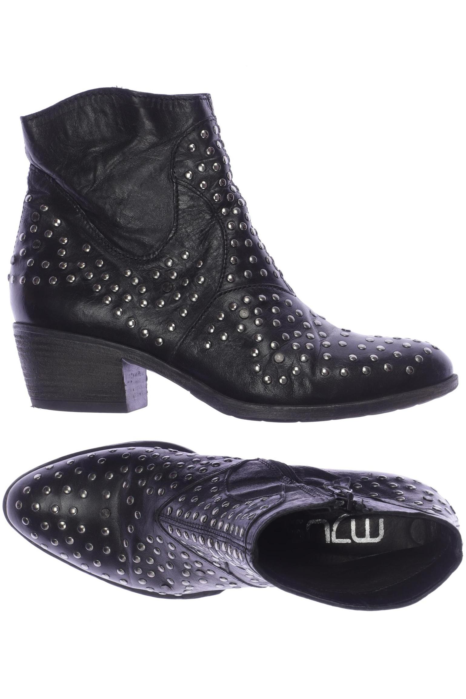 

Mjus Damen Stiefelette, schwarz, Gr. 38