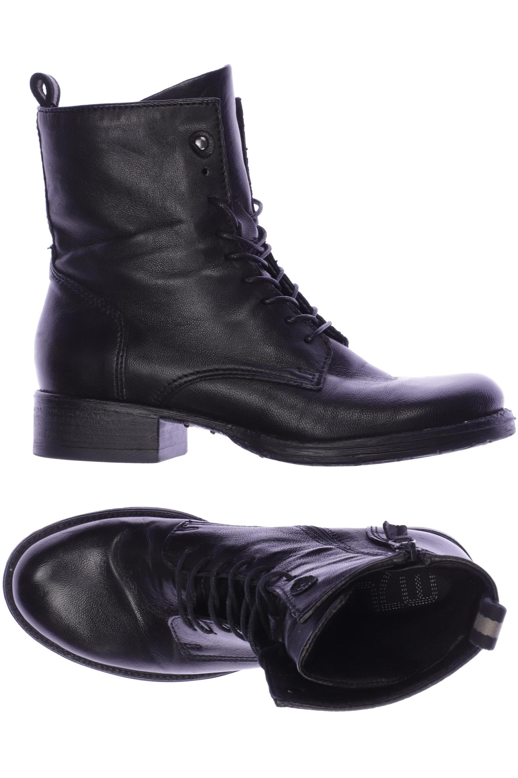 

Mjus Damen Stiefelette, schwarz, Gr. 37