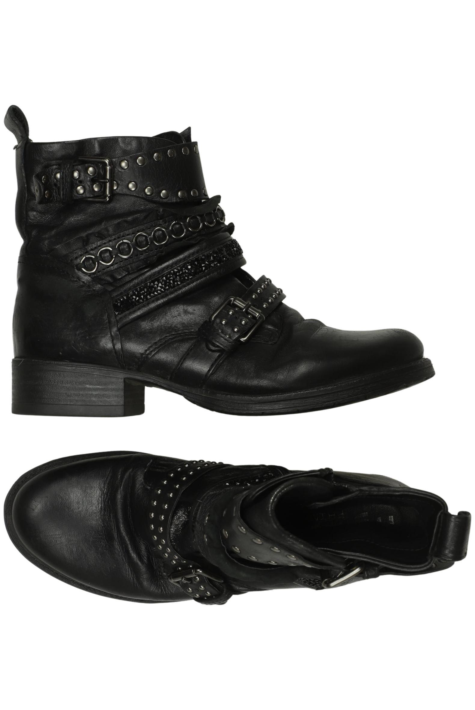 

Mjus Damen Stiefelette, schwarz, Gr. 39