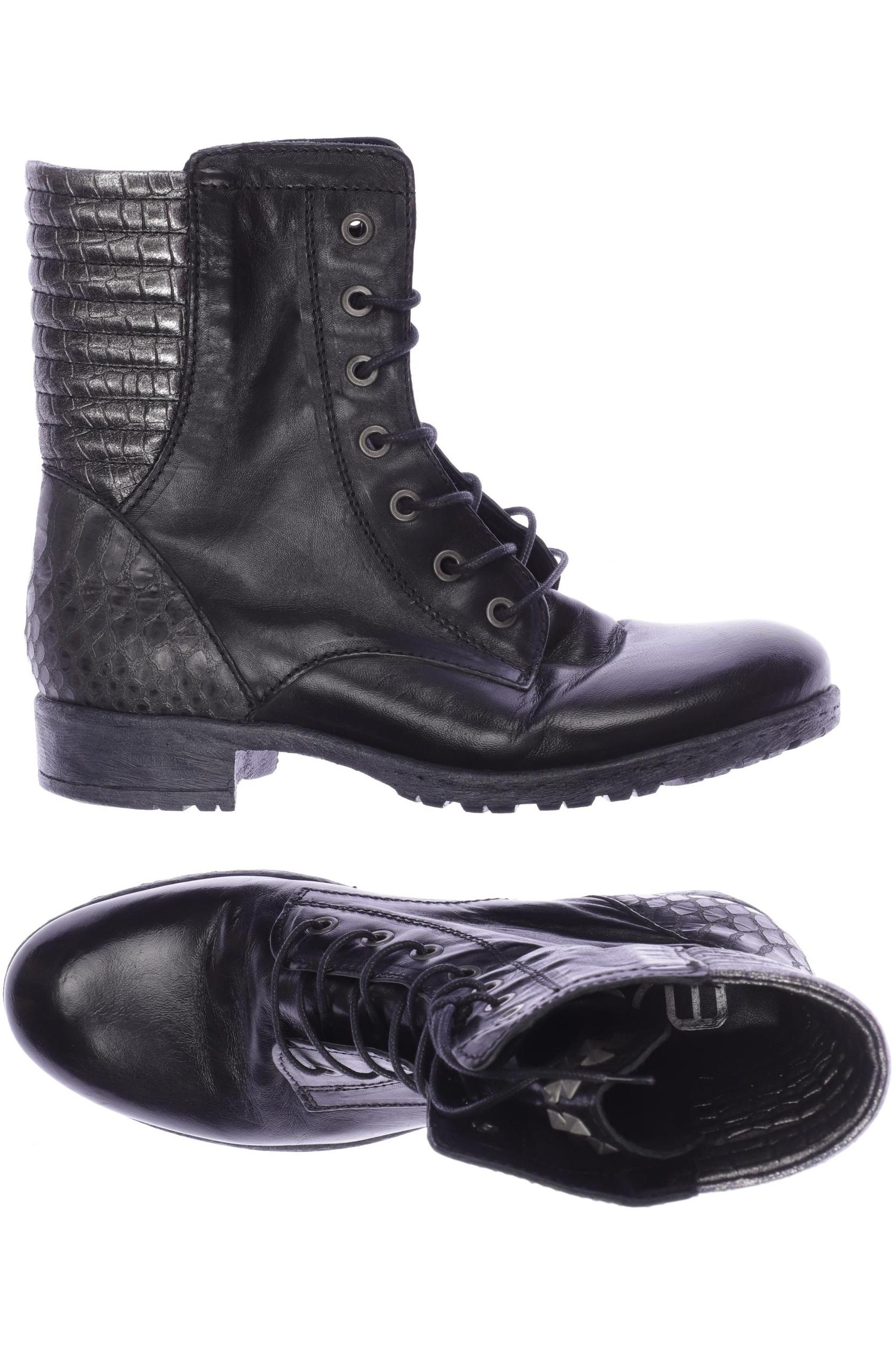 

Mjus Damen Stiefelette, schwarz