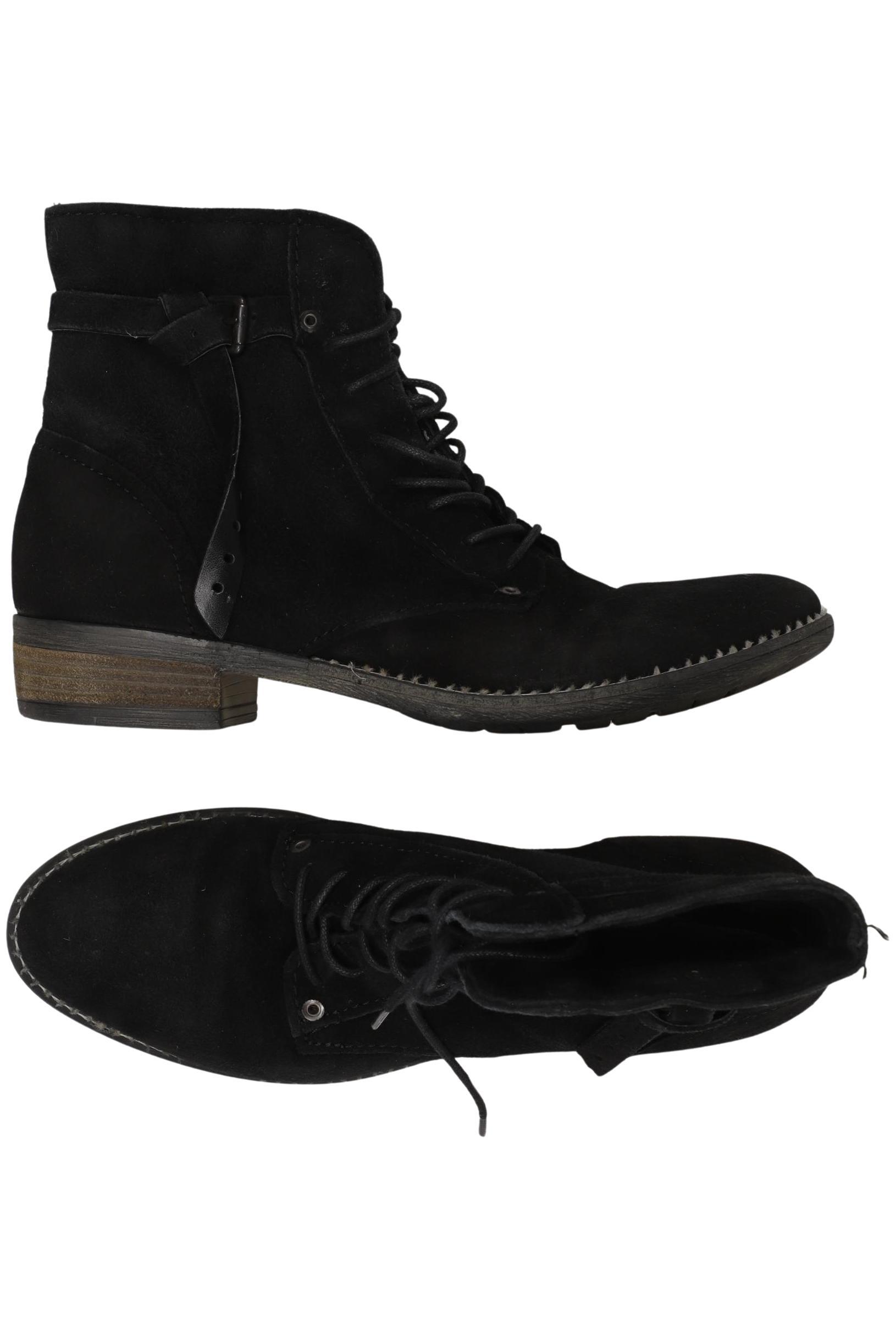 

Mjus Damen Stiefelette, schwarz, Gr. 39