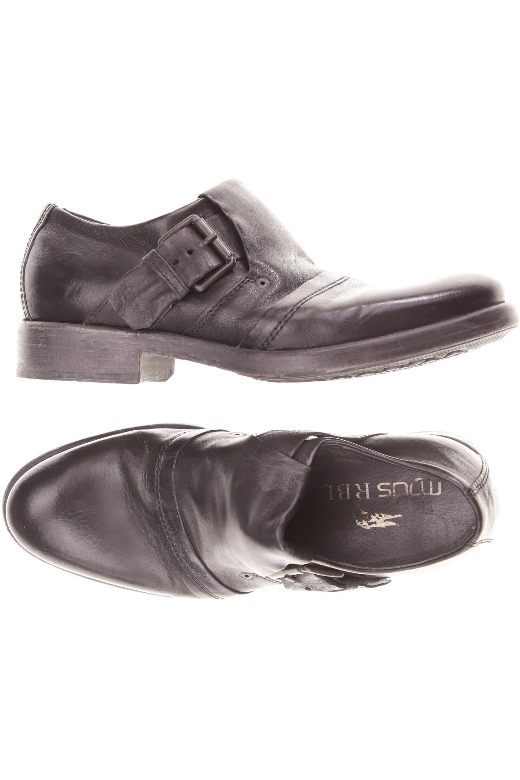 

Mjus Herren Halbschuh, schwarz, Gr. 40