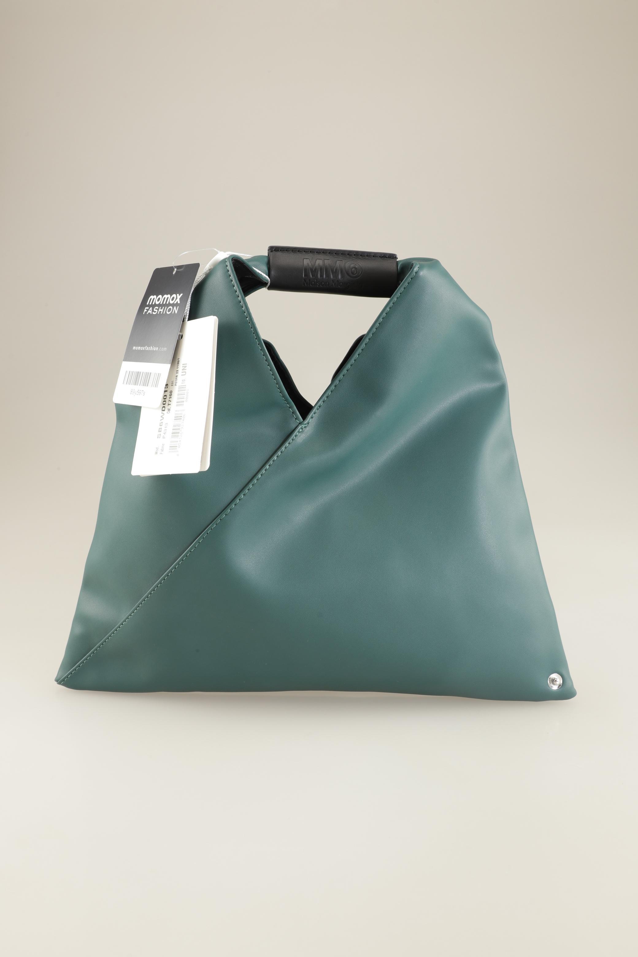 

MM6 Damen Handtasche, grün, Gr.