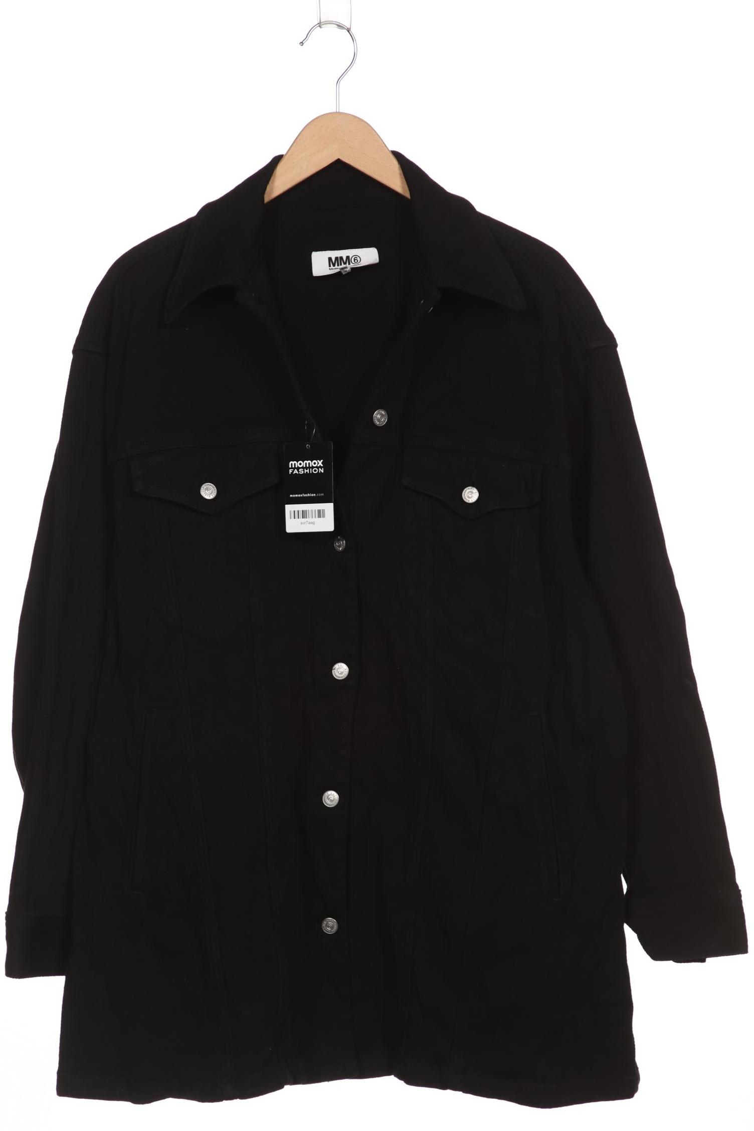 

MM6 Damen Mantel, schwarz, Gr. 40