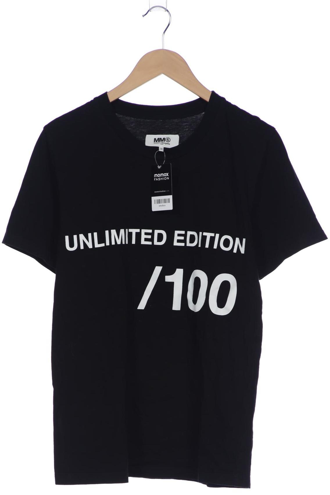 

MM6 Damen T-Shirt, schwarz, Gr. 36