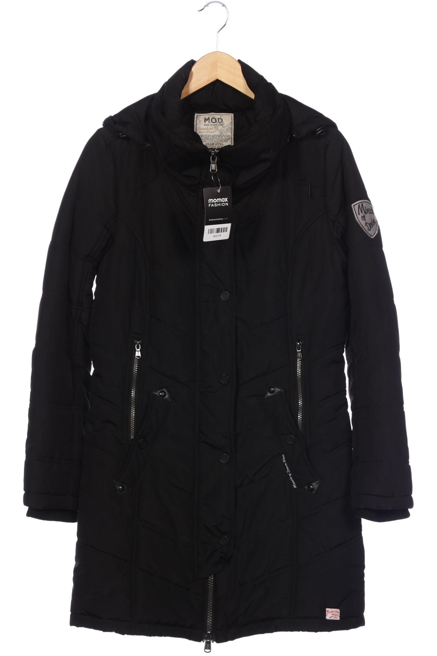 

Mod8 Damen Mantel, schwarz, Gr. 38