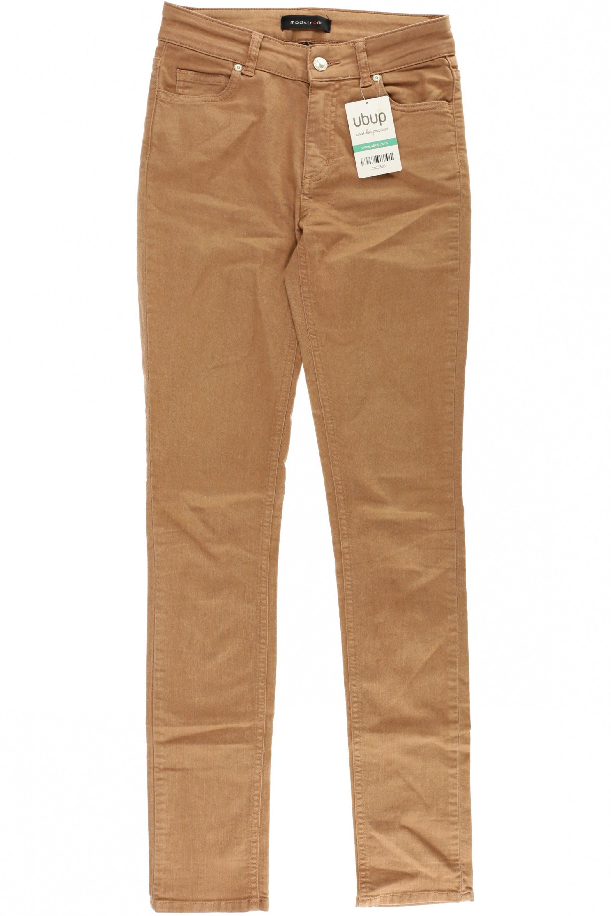 

Modstroem Damen Jeans, braun, Gr. 25