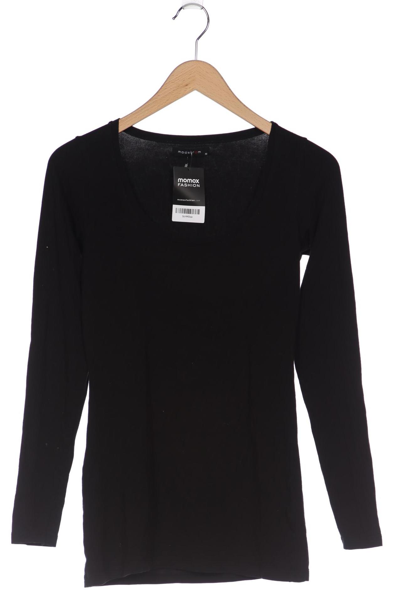 

Modstroem Damen Langarmshirt, schwarz, Gr. 38