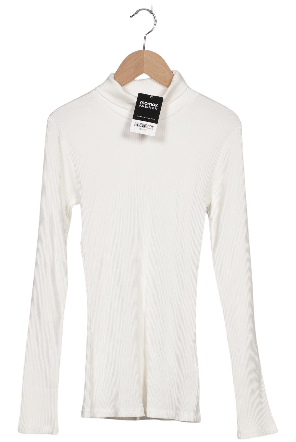 

Modstroem Damen Langarmshirt, weiß, Gr. 36