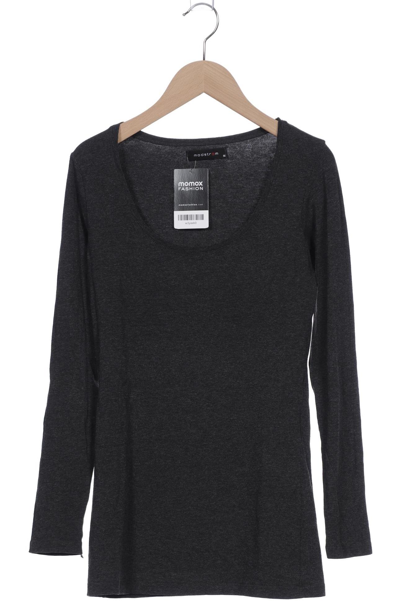 

Modstroem Damen Langarmshirt, grau, Gr. 38