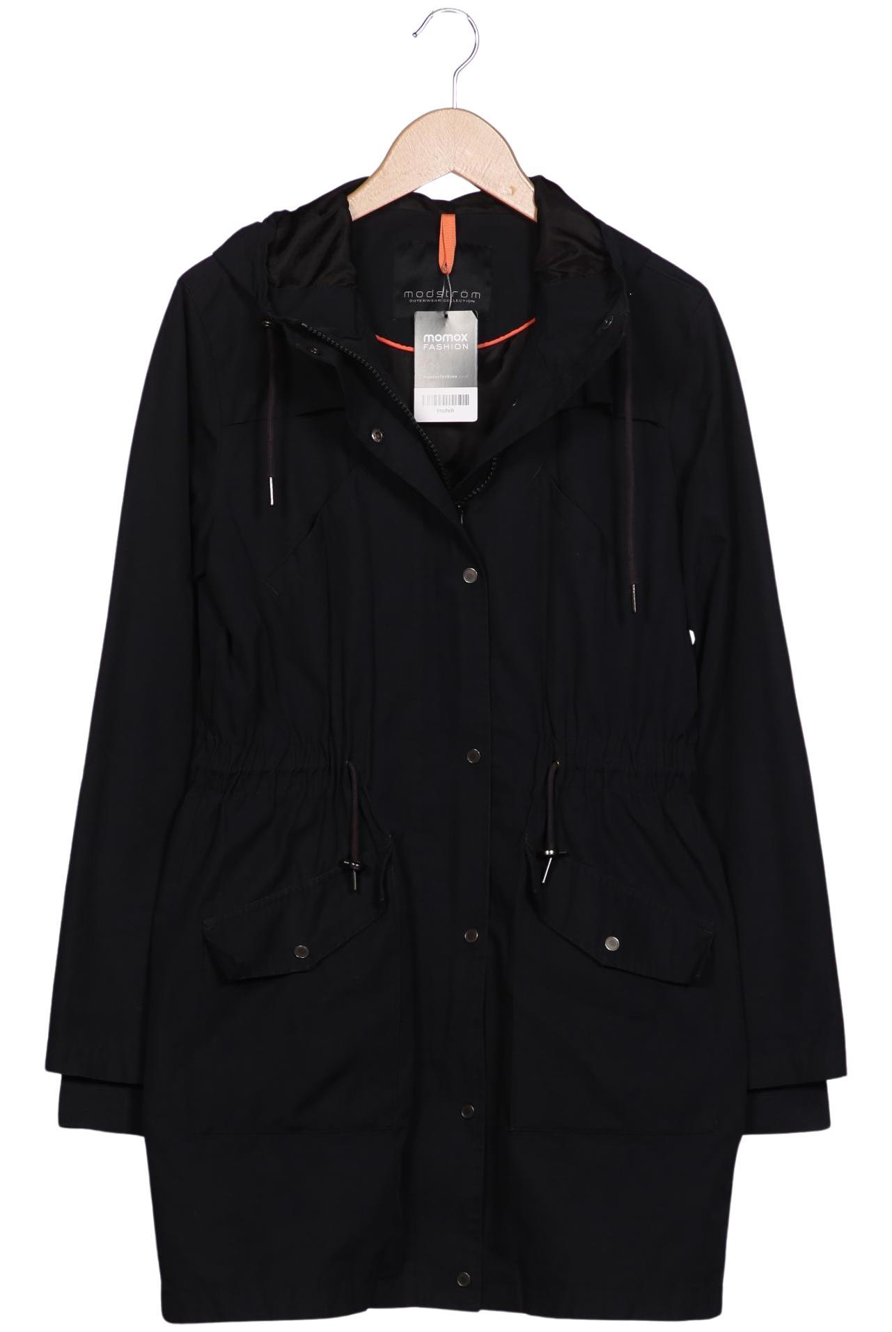 

Modstroem Damen Mantel, schwarz, Gr. 42