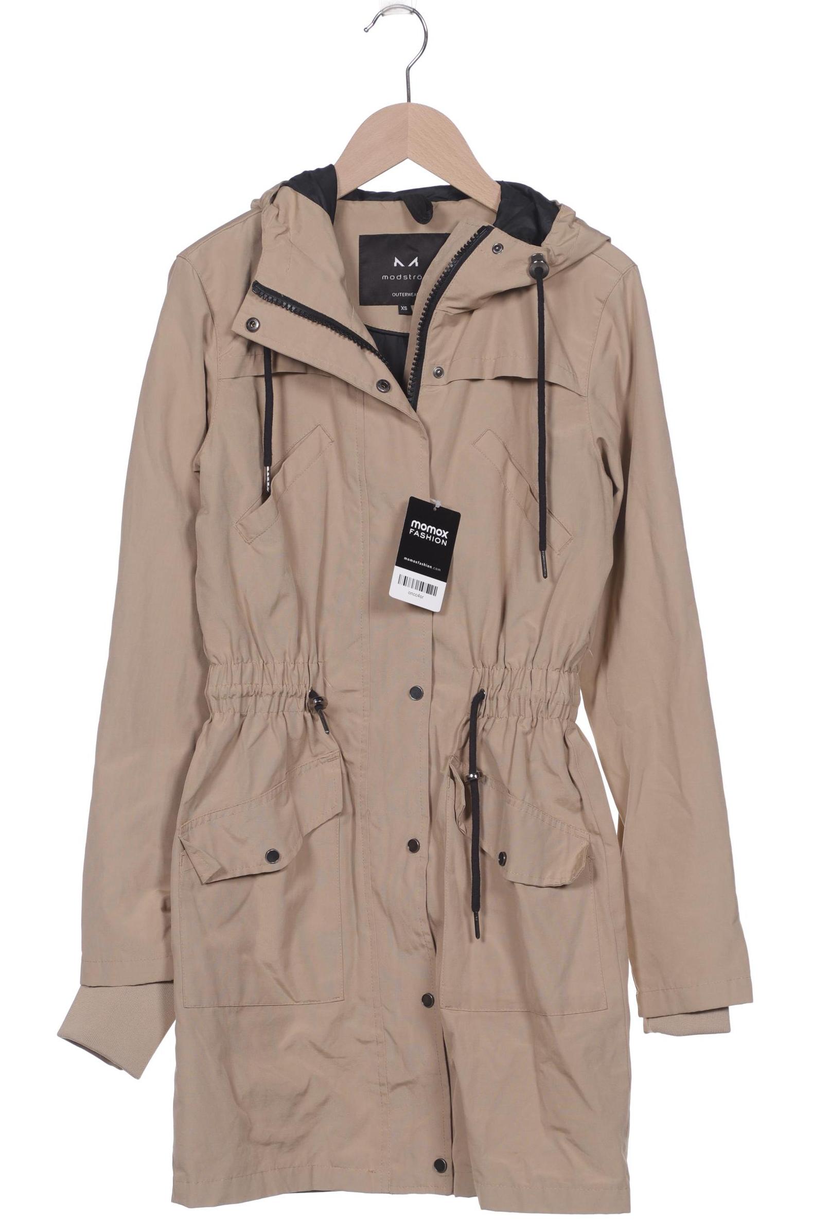 

Modstroem Damen Mantel, beige, Gr. 34