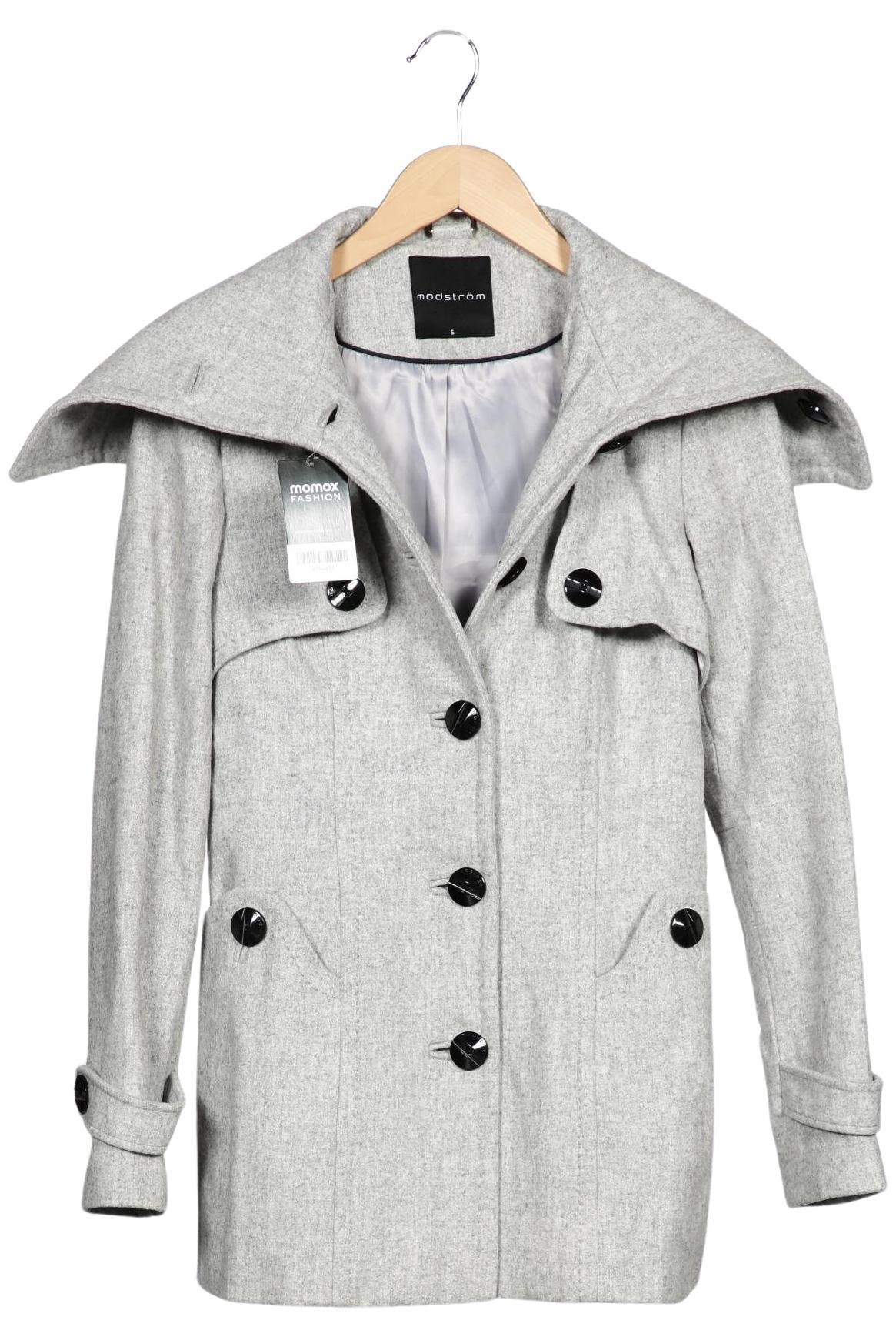 

Modstroem Damen Mantel, grau, Gr. 36