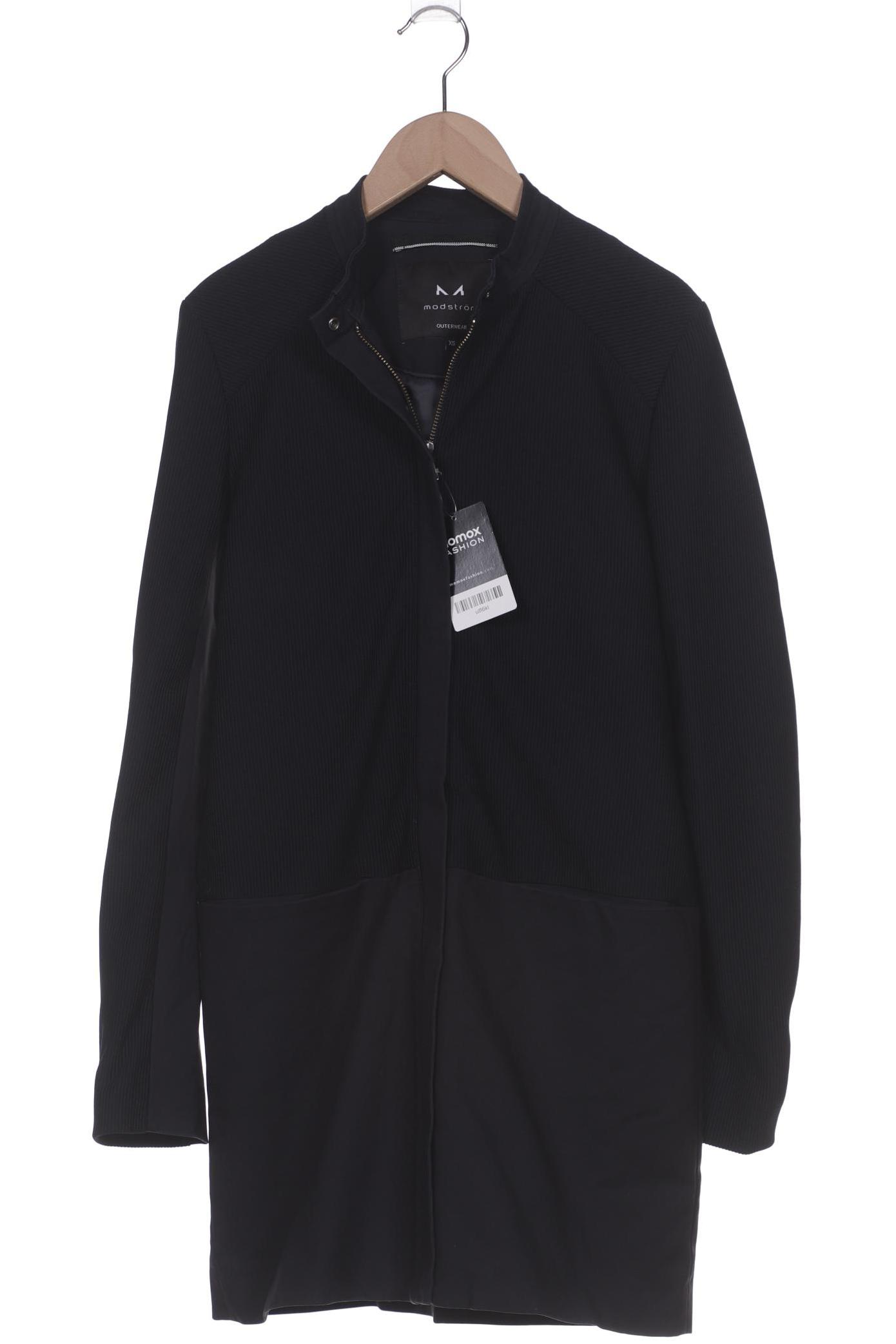

Modstroem Damen Mantel, schwarz, Gr. 34