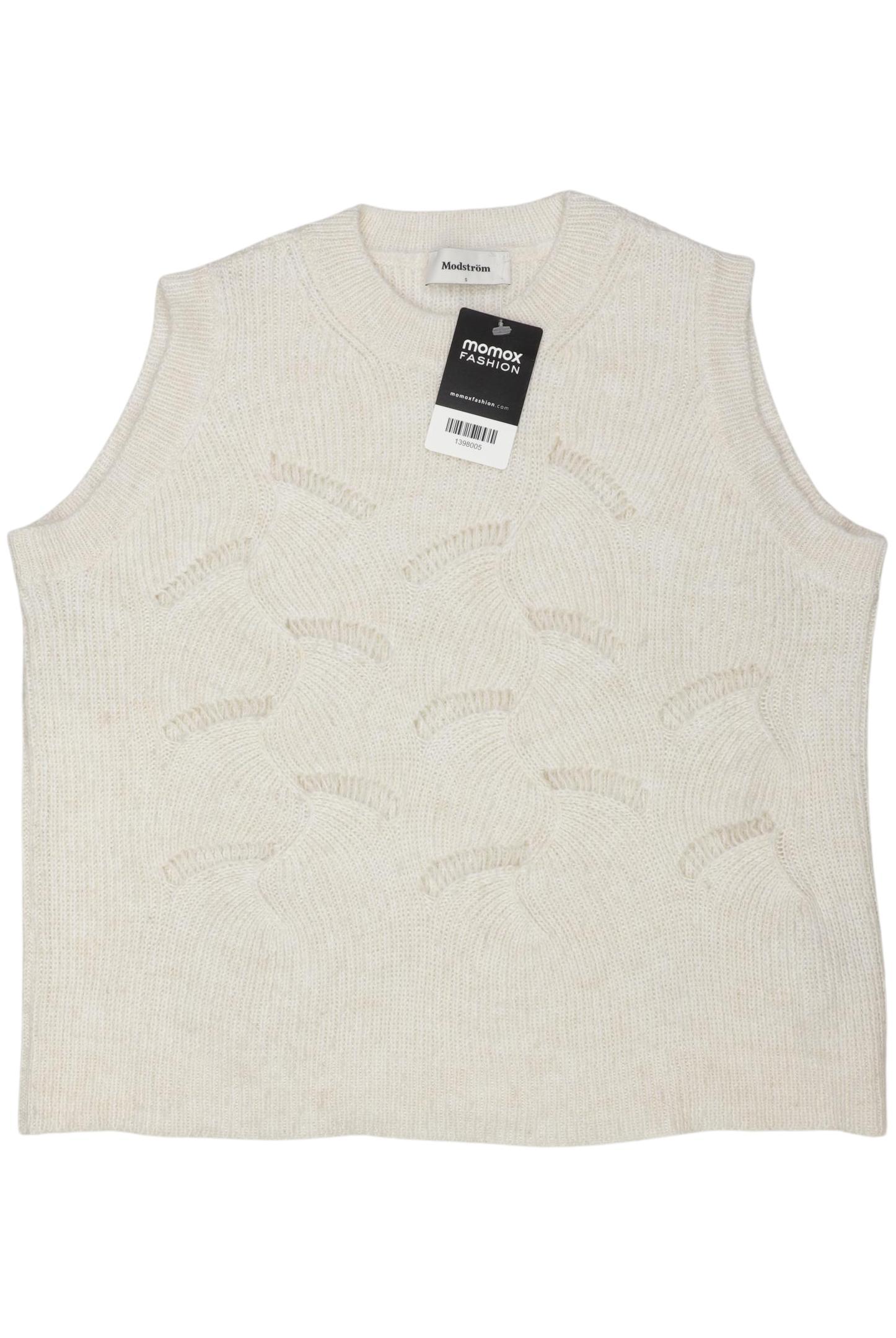 

Modstroem Damen Pullover, cremeweiß, Gr. 36