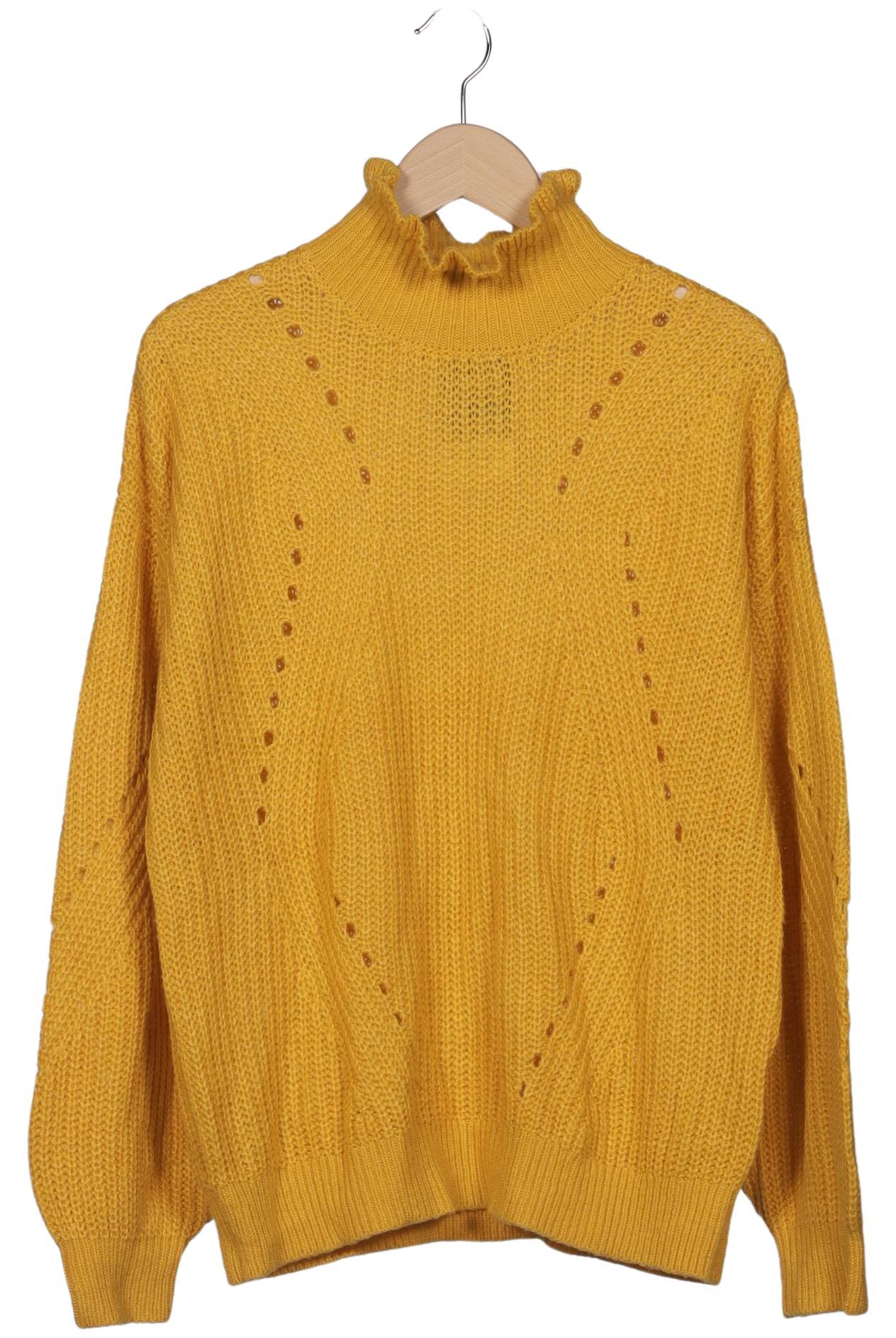 

Modstroem Damen Pullover, gelb, Gr. 42