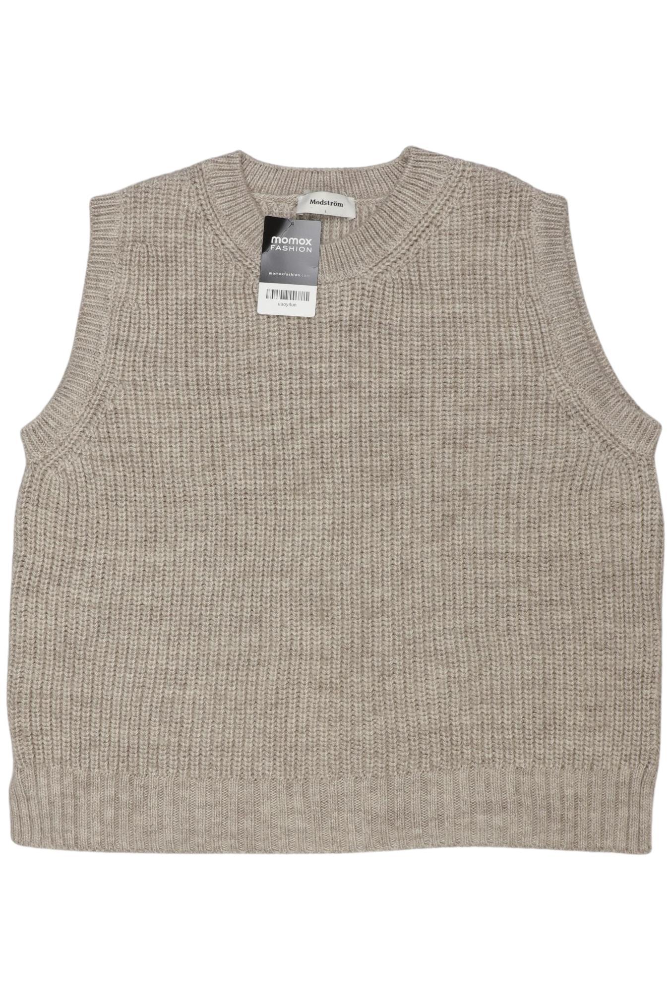 

Modstroem Damen Pullover, beige, Gr. 42