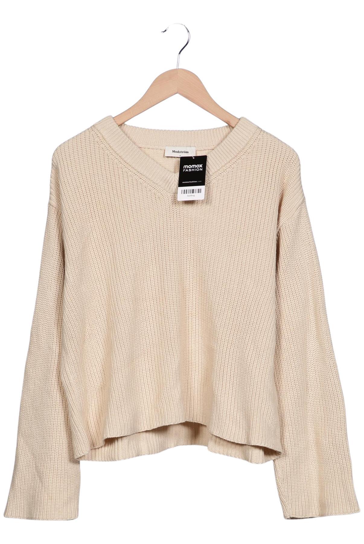

Modstroem Damen Pullover, beige, Gr. 38