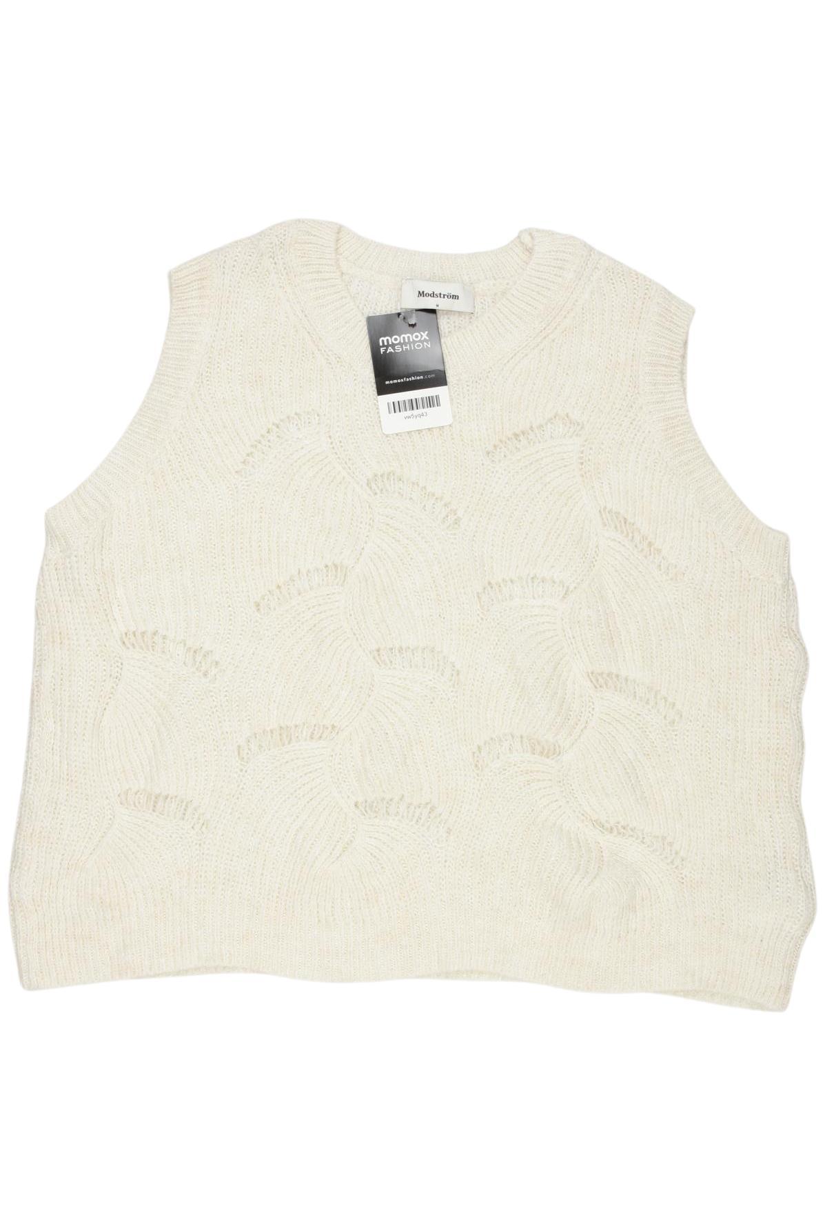 

Modstroem Damen Pullover, cremeweiß, Gr. 38