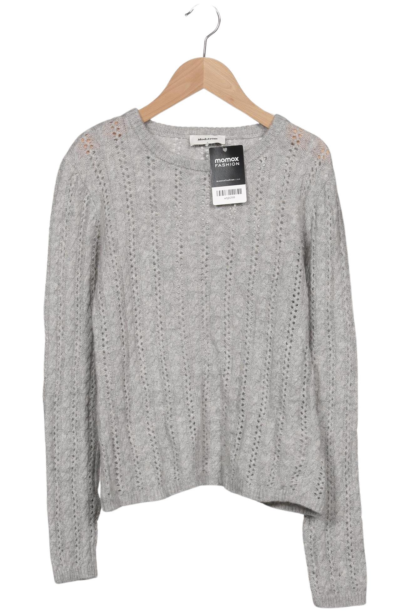 

Modstroem Damen Pullover, grau, Gr. 36