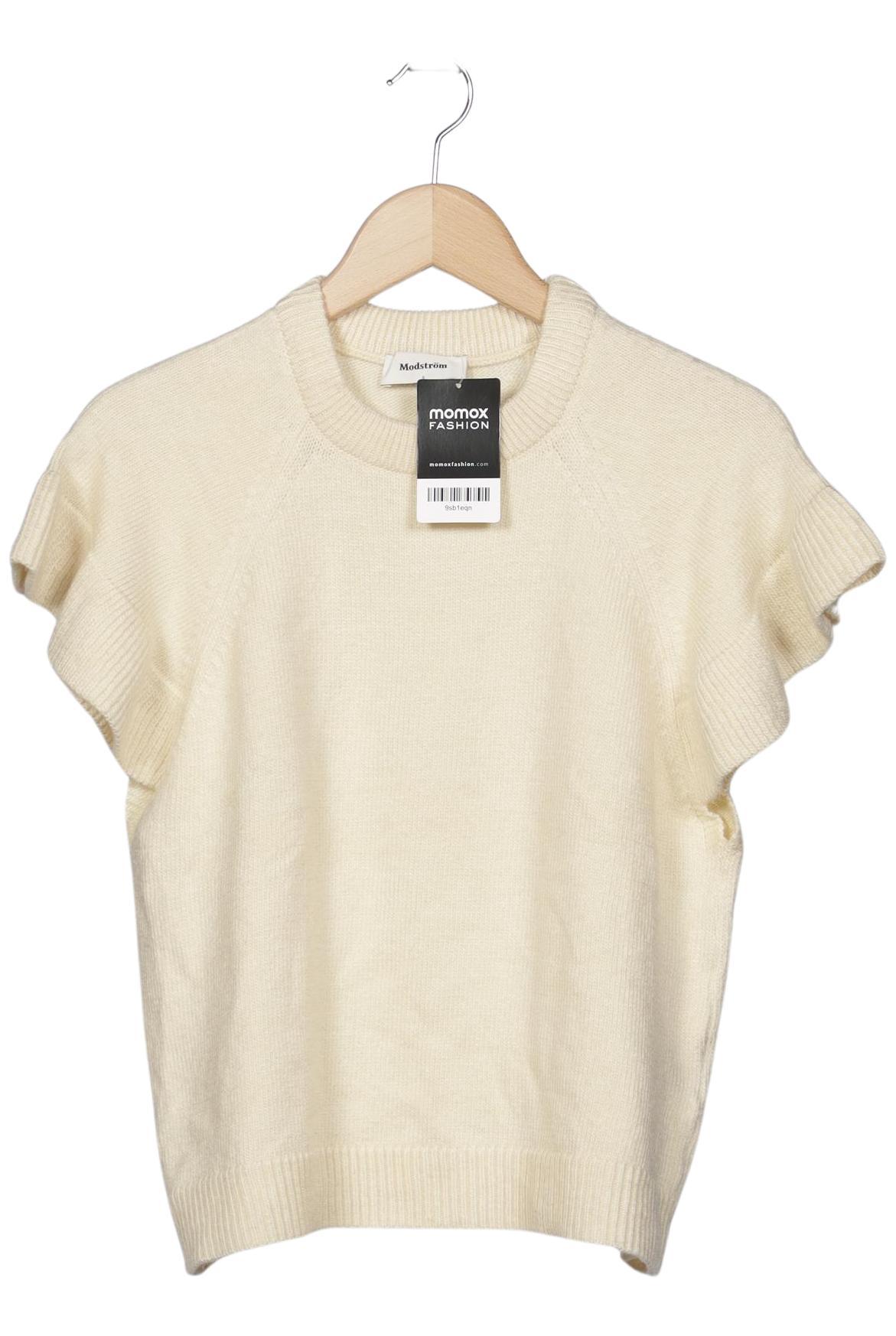 

Modstroem Damen Pullover, cremeweiß, Gr. 36
