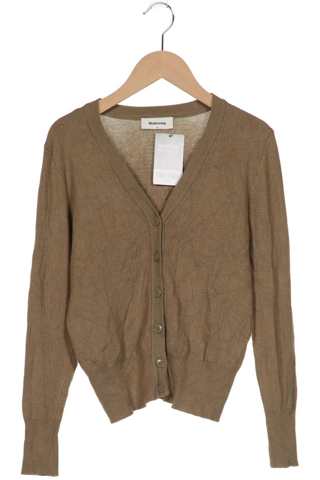 

Modstroem Damen Strickjacke, grün, Gr. 34