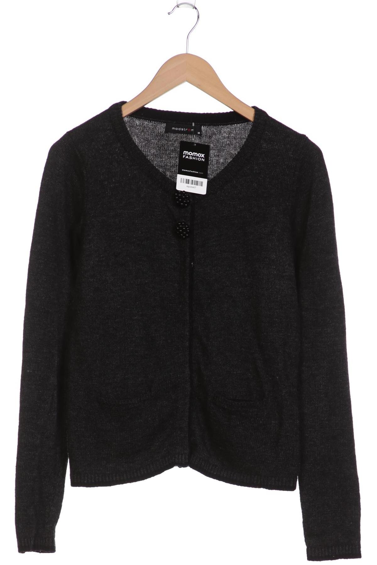 

Modstroem Damen Strickjacke, schwarz, Gr. 38