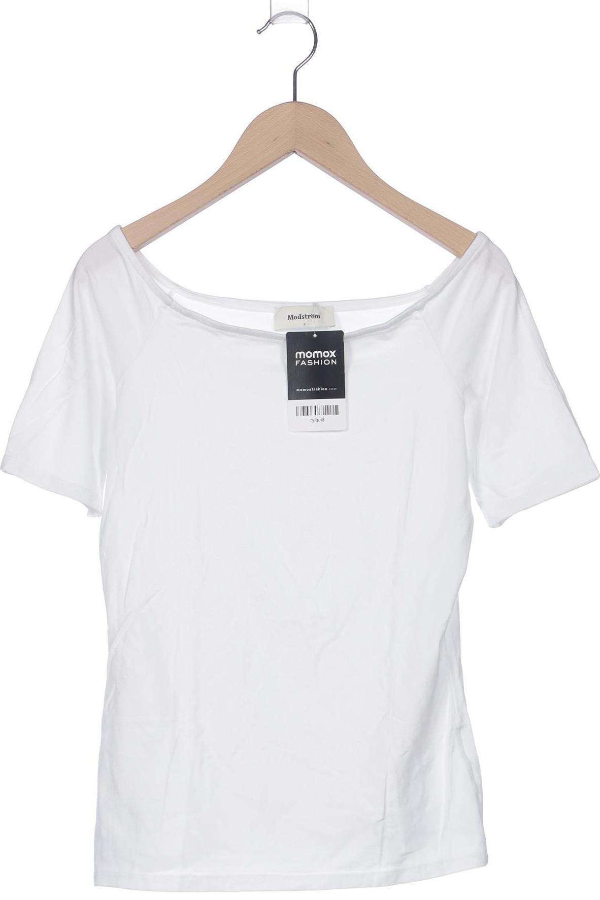 

Modstroem Damen T-Shirt, weiß, Gr. 36