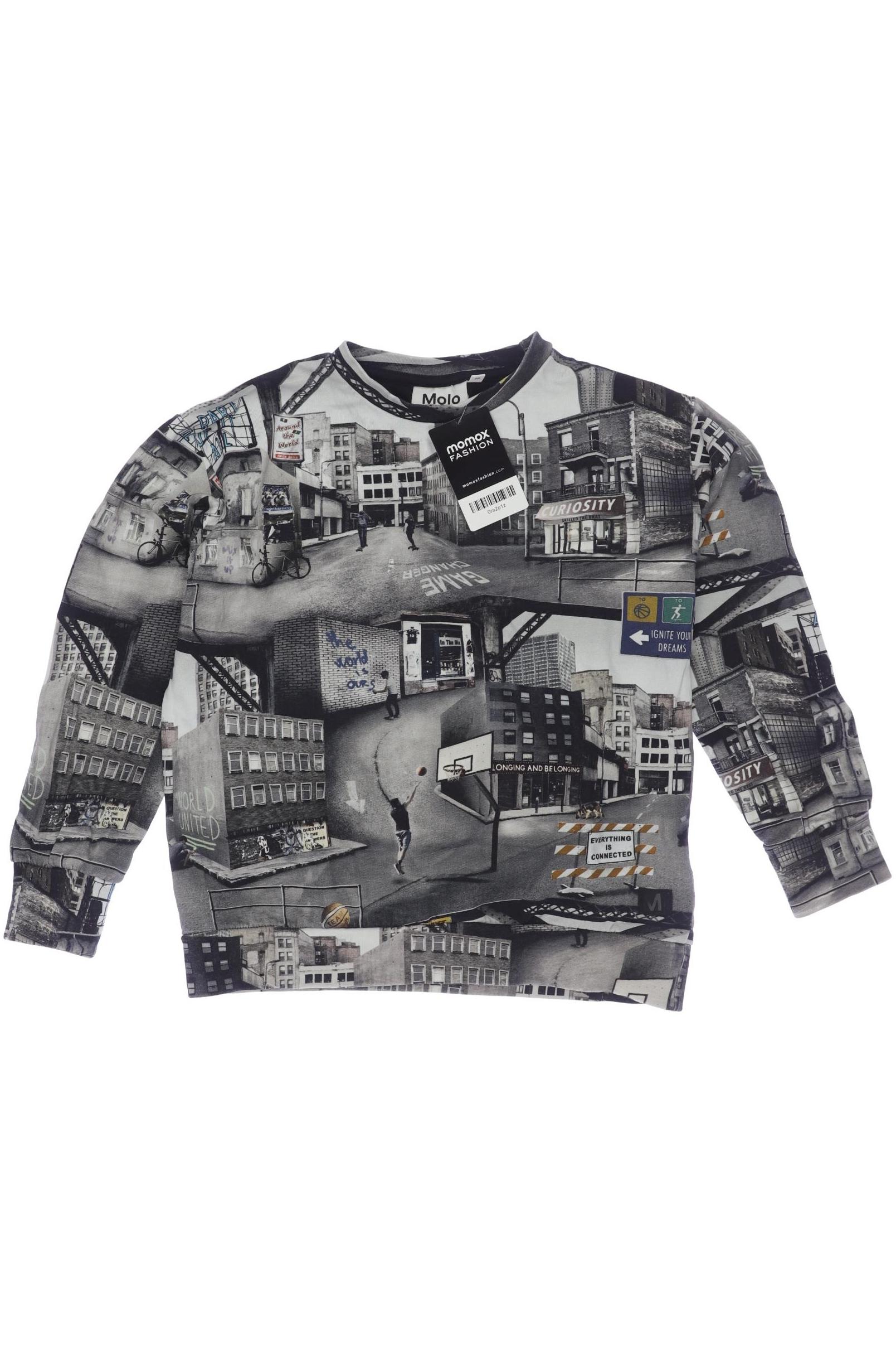 

molo Herren Hoodies & Sweater, grau, Gr. 140