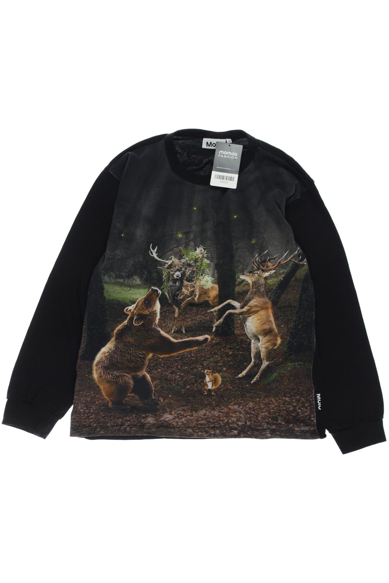 

molo Jungen Hoodies & Sweater, schwarz, Gr. 14